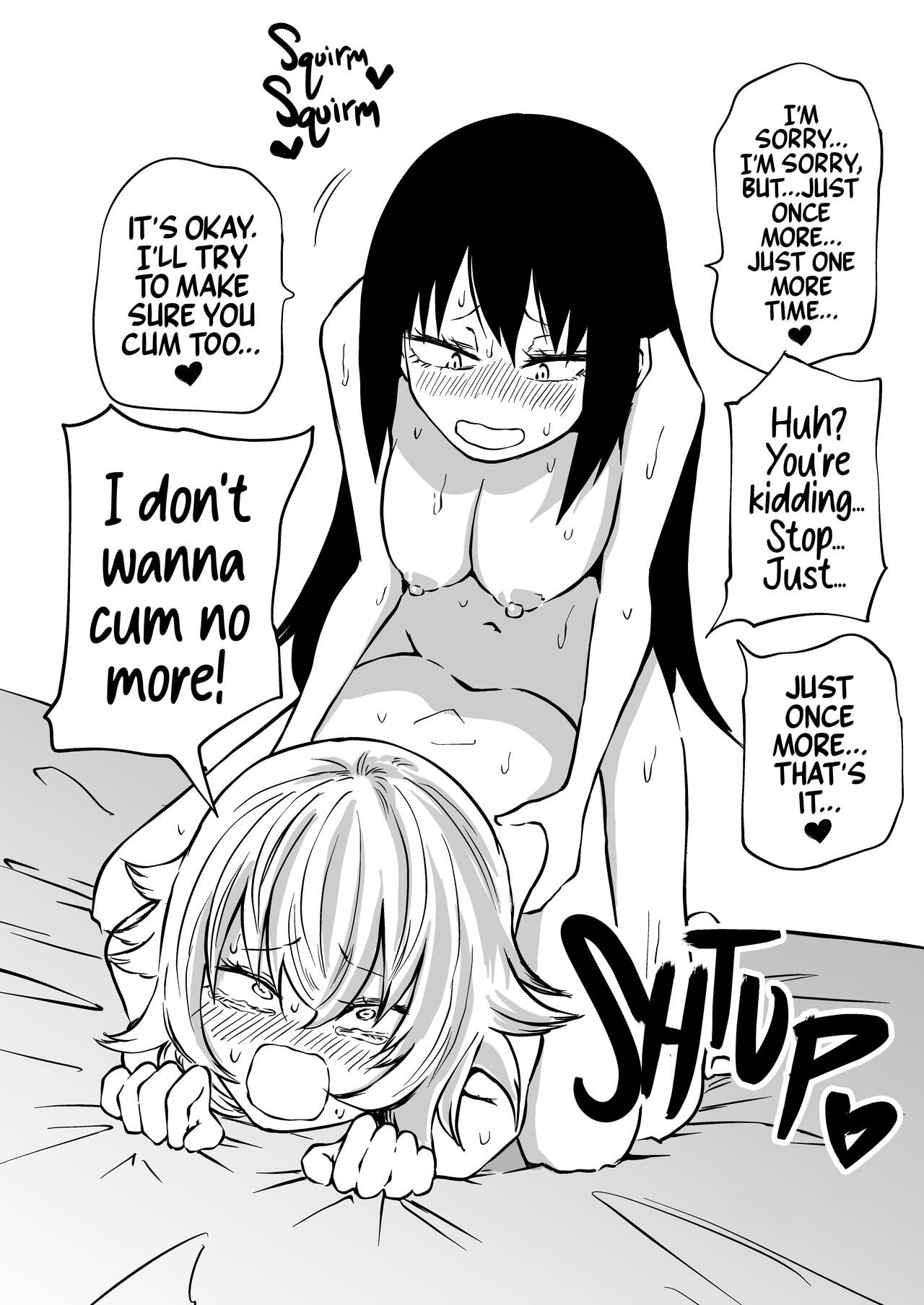 Virgin Futanari Gets Cherry Popped by Her Slutty Junior page 32