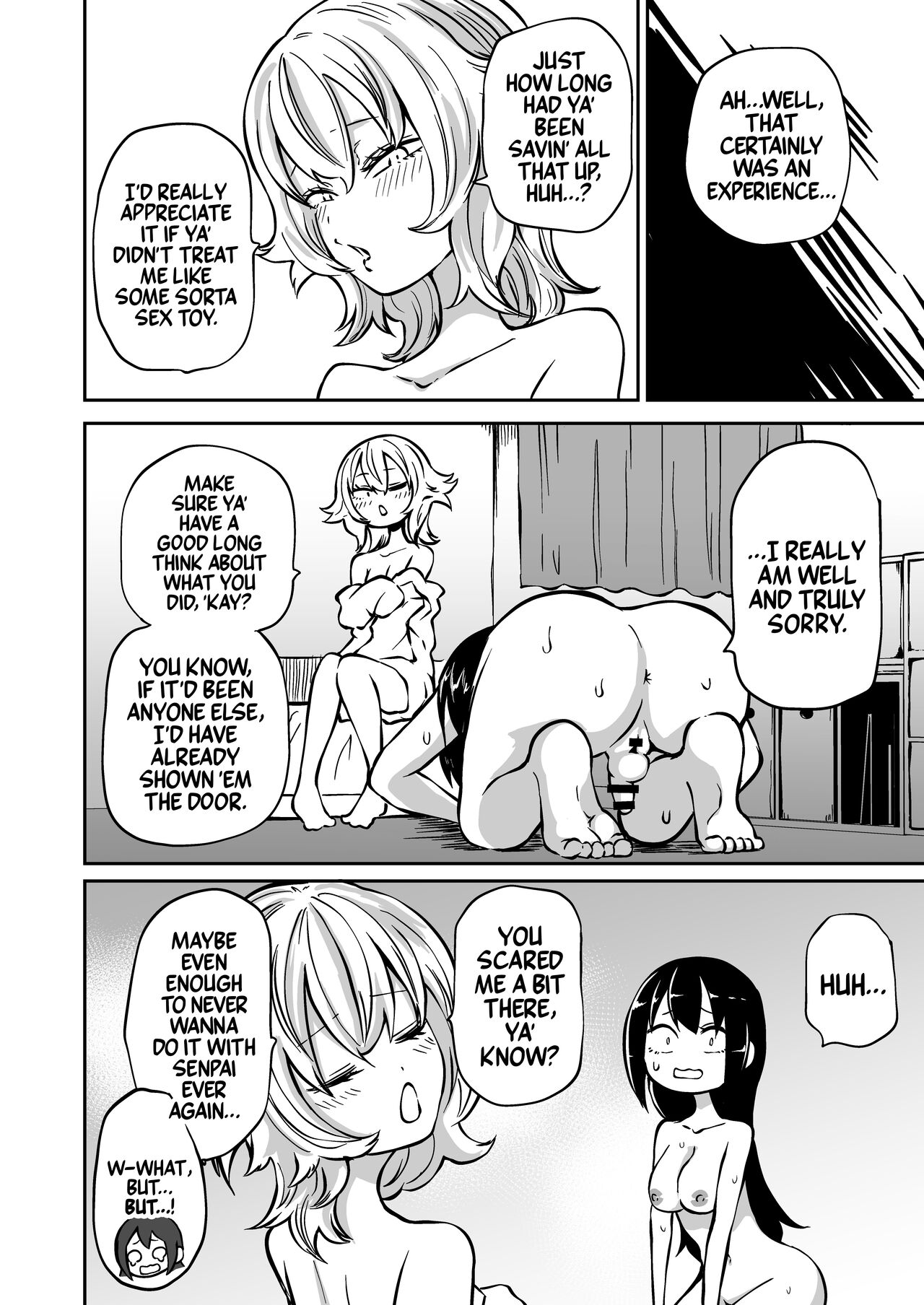 Virgin Futanari Gets Cherry Popped by Her Slutty Junior page 38