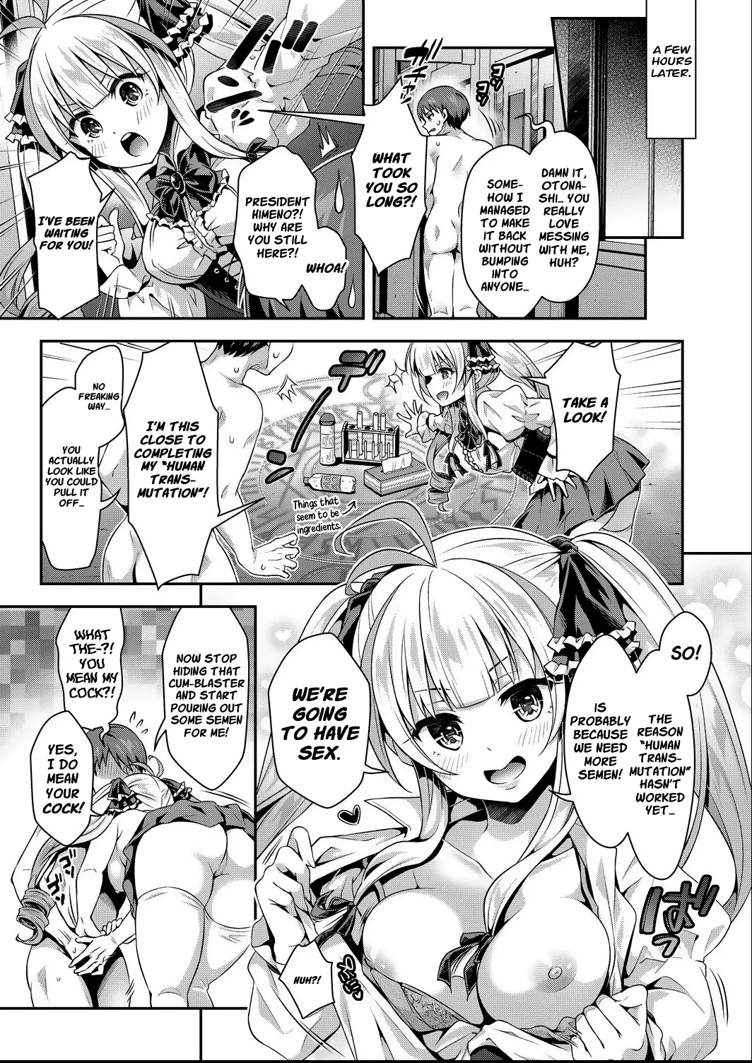 Virgin girls obsessed with baby making sex page 46