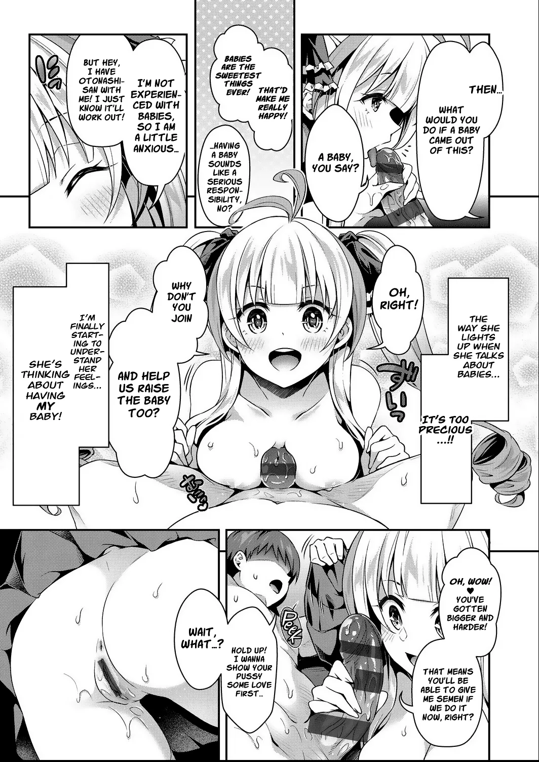 Virgin girls obsessed with baby making sex page 48