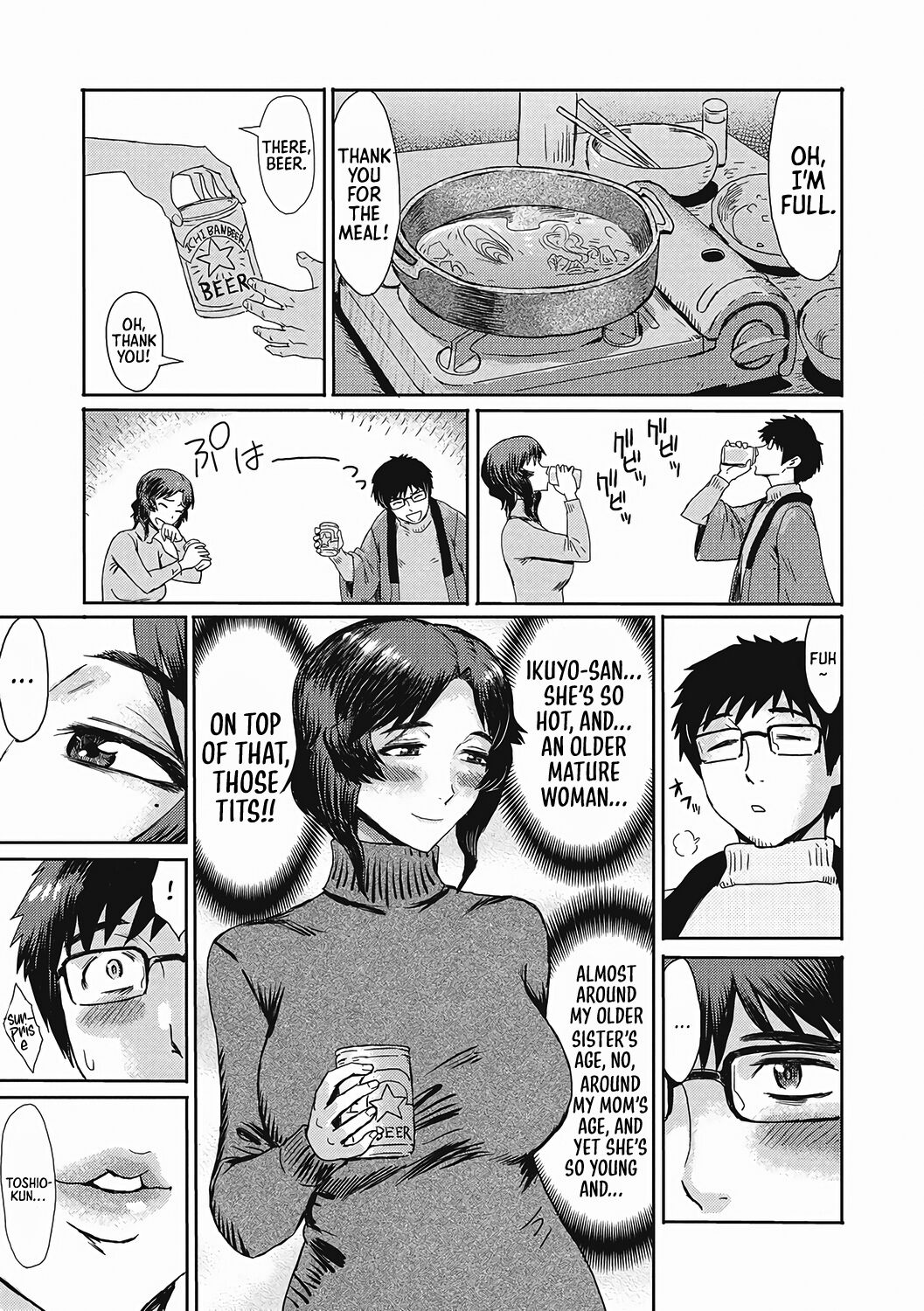 "Virginity-Eating MILF at the Boarding House" series page 3