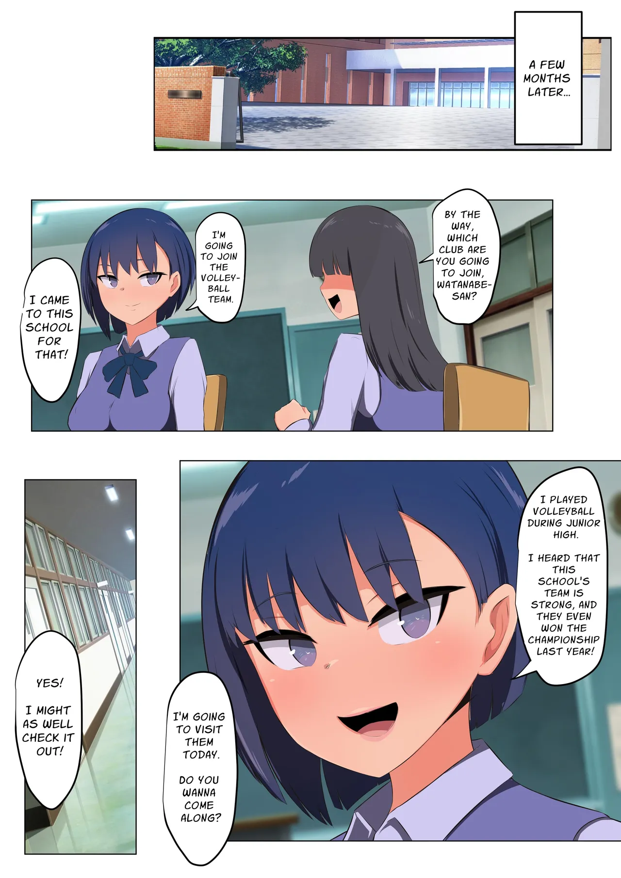 Volleyball Team's Passionate & Sweaty Copulation Guidance ~Get Preggo To Win The Championship!!?~ page 96