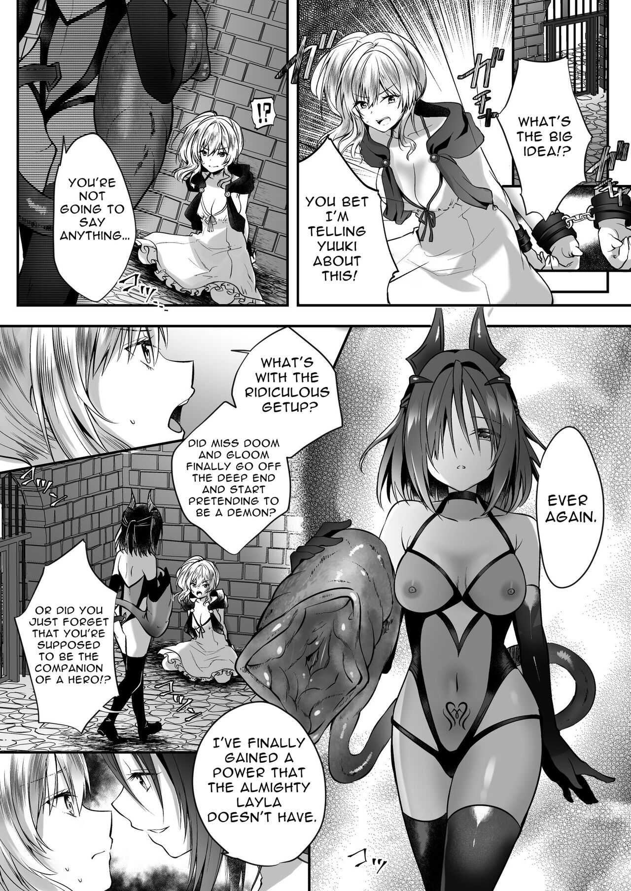 Vore Pleasure Contamination of a Darkly Corrupted Cleric page 11