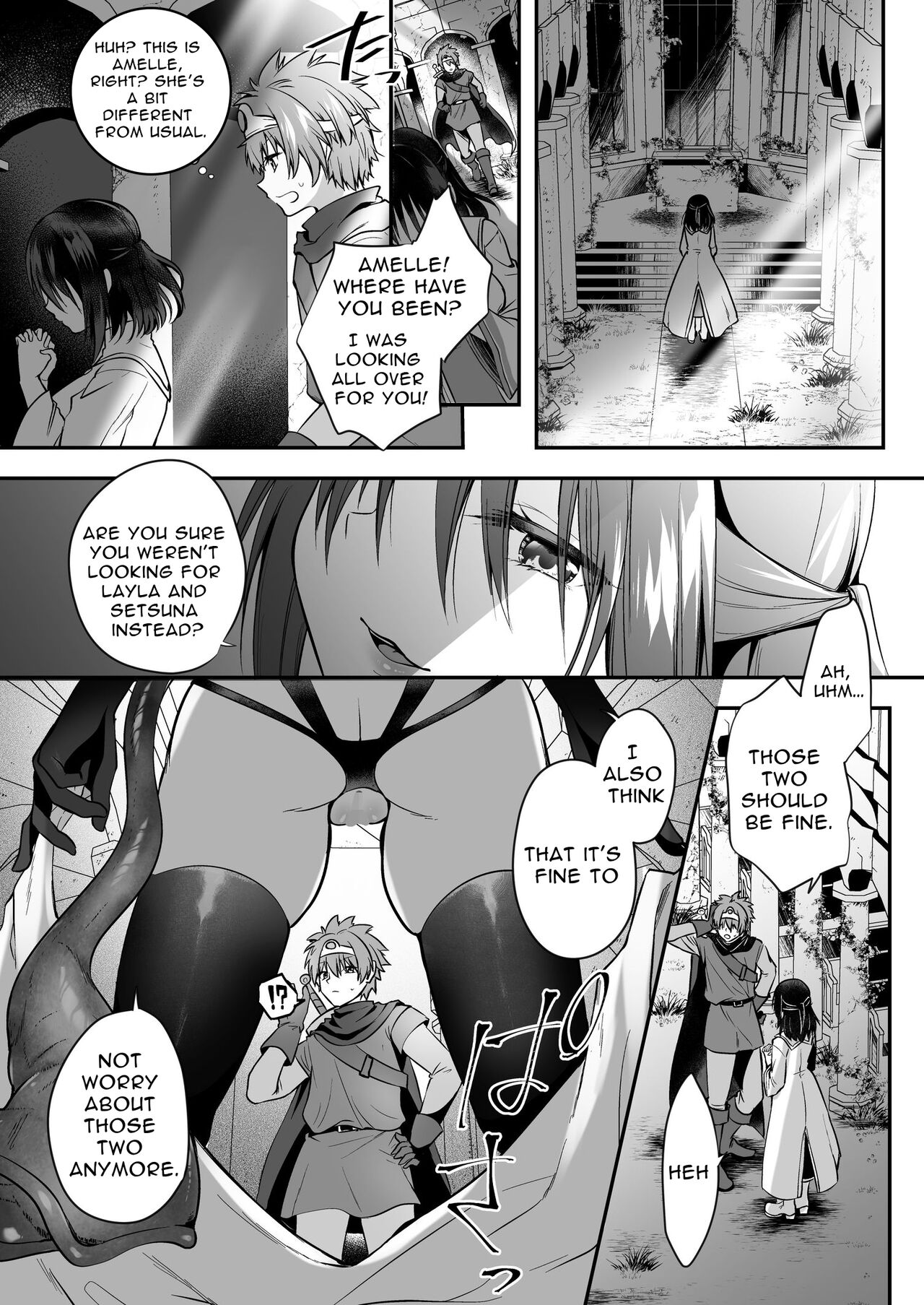 Vore Pleasure Contamination of a Darkly Corrupted Cleric page 17