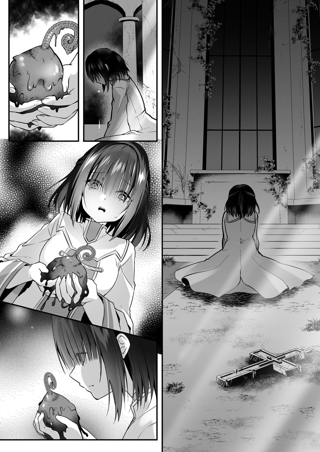 Vore Pleasure Contamination of a Darkly Corrupted Cleric page 44