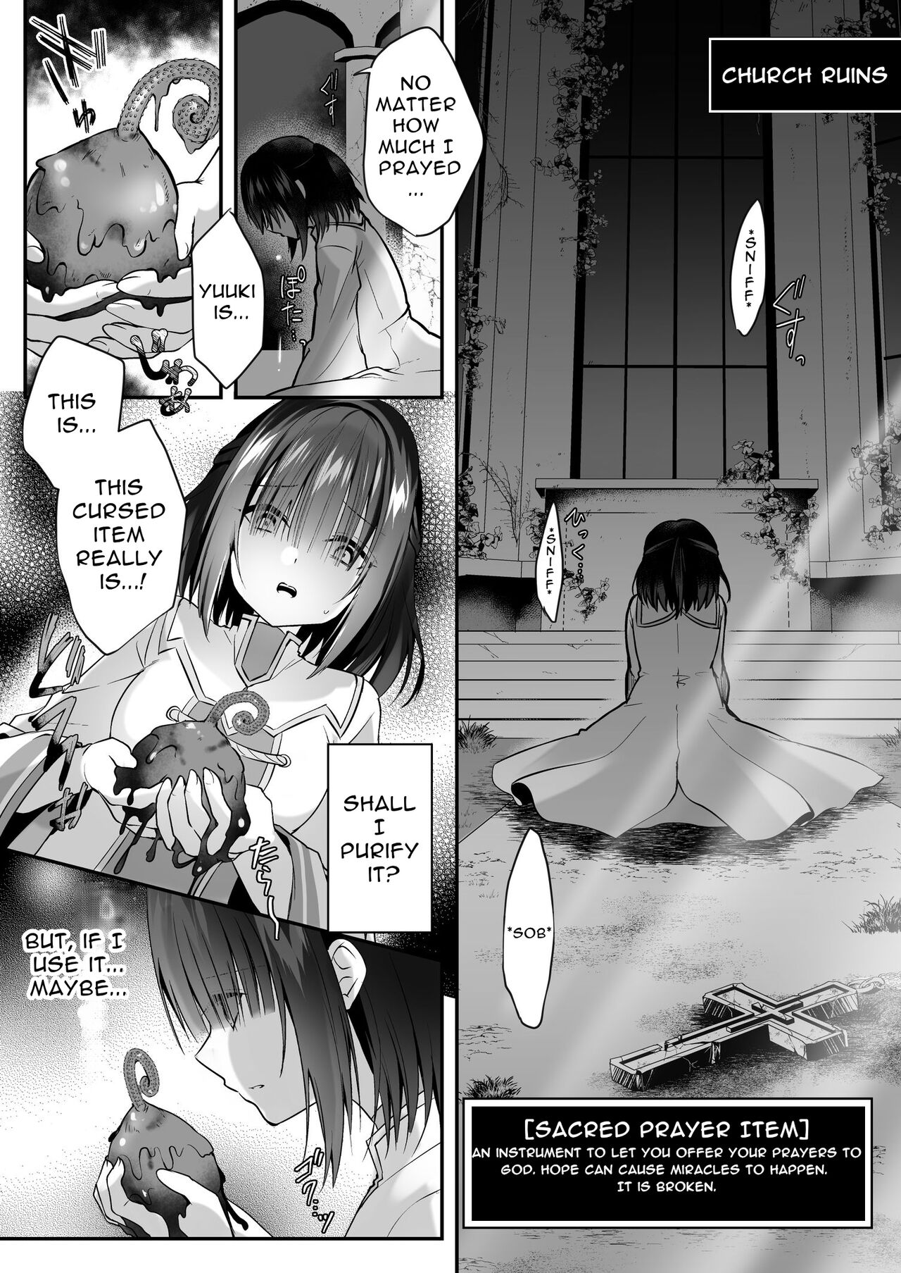 Vore Pleasure Contamination of a Darkly Corrupted Cleric page 7