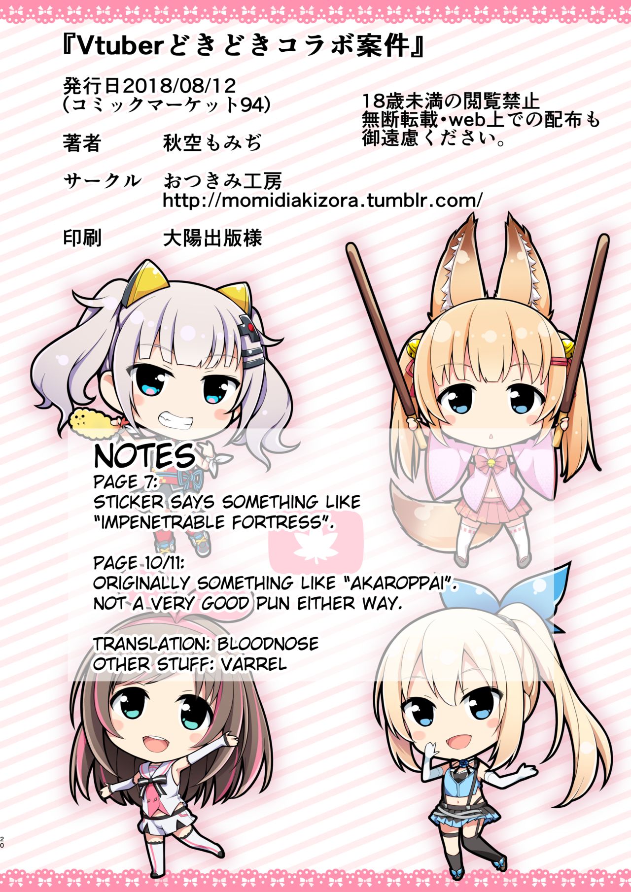 Vtuber Dokidoki Collab Anken page 20