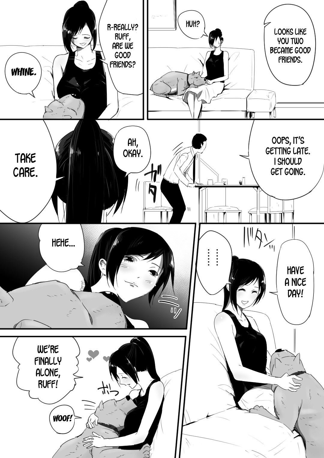 Wagaya ni Inu ga Yattekita page 11