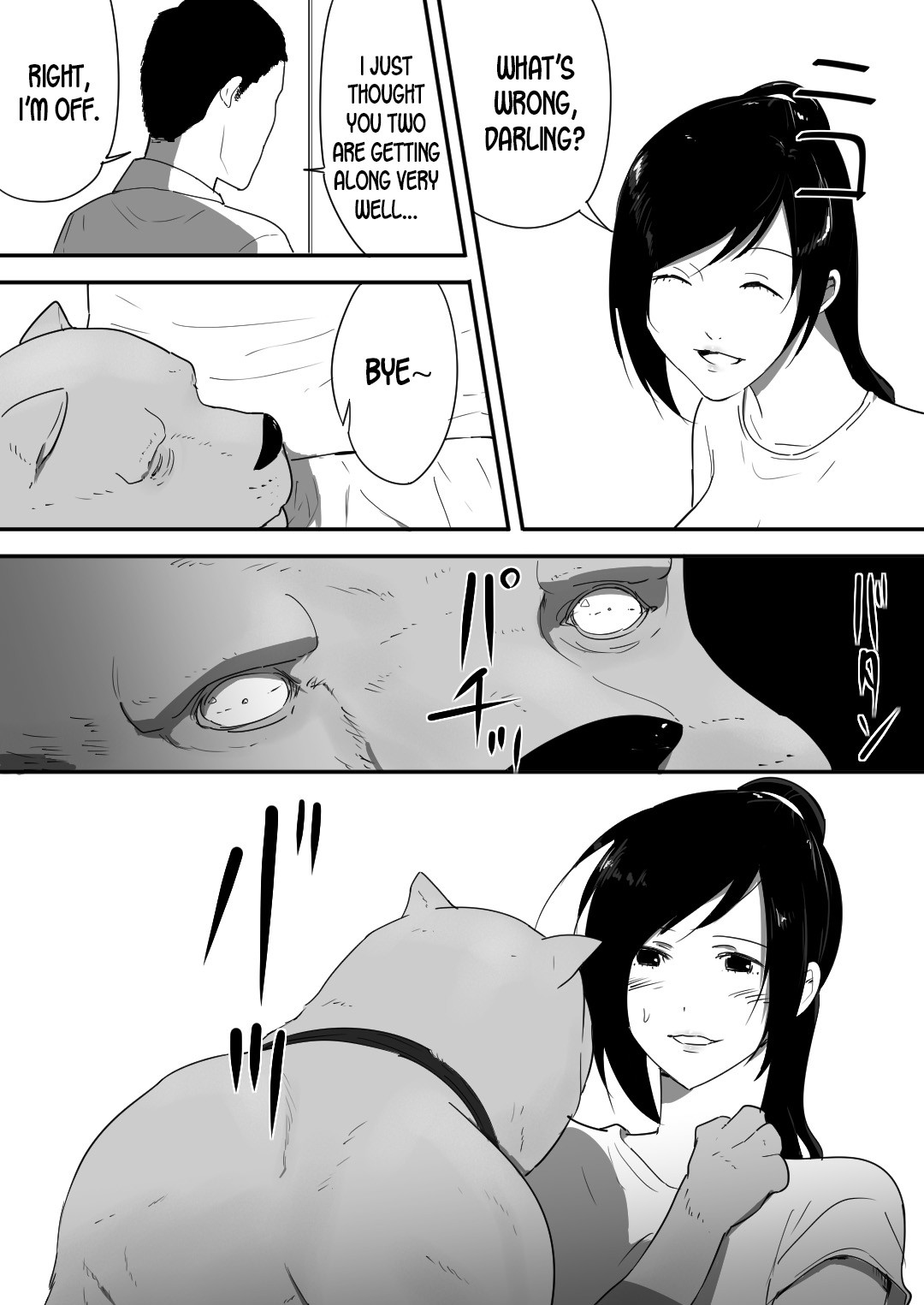 Wagaya ni Inu ga Yattekita page 38