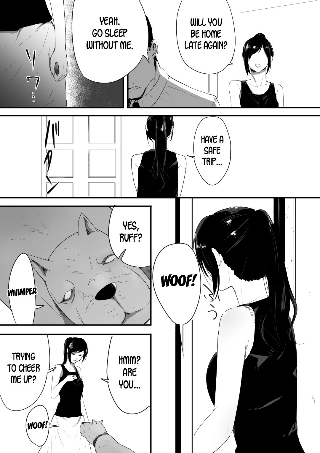 Wagaya ni Inu ga Yattekita page 8