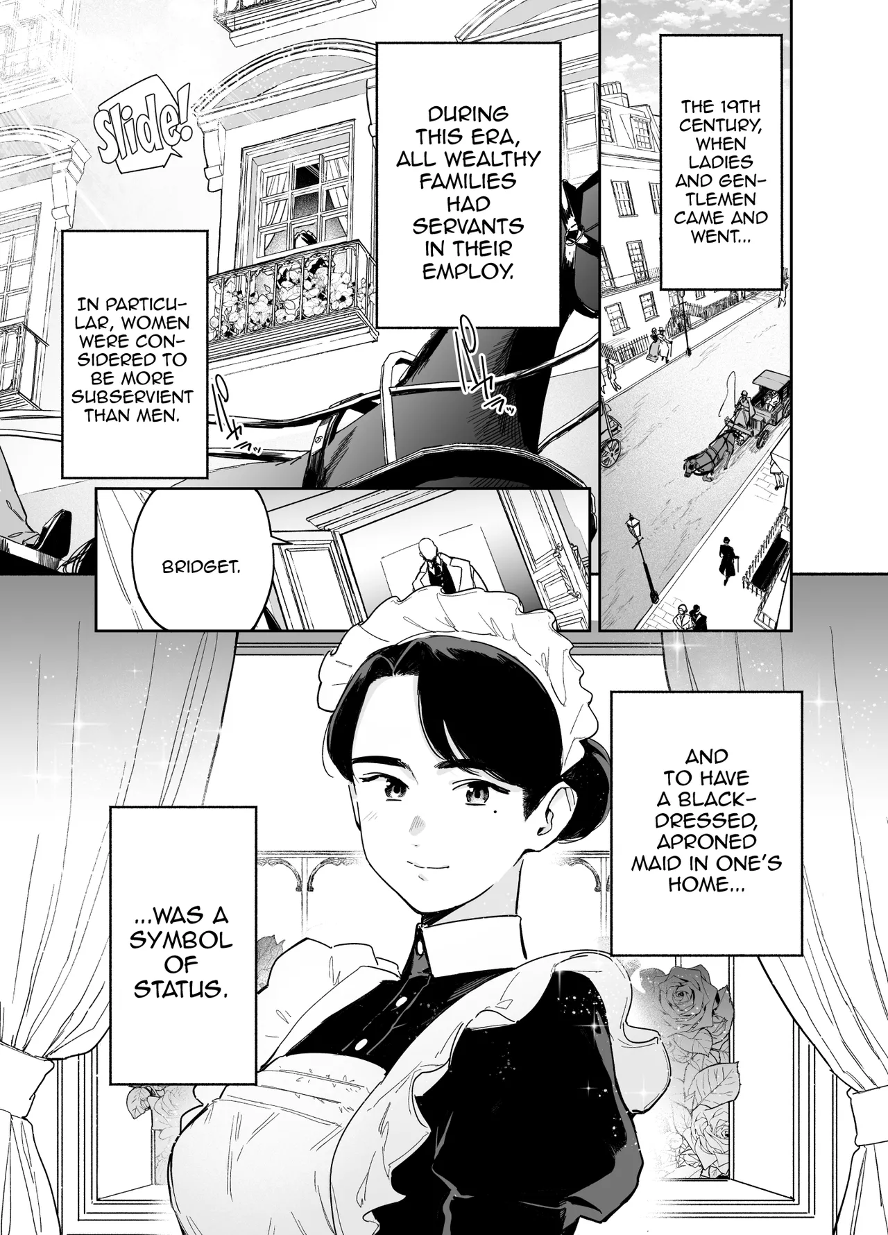 Wagaya no Housemaid Bridget Sei no Gohoushi ~Danro Souji kara Kozukuri made~ /  My Housemaid Bridget's Sexual Service ~ Everything From Fireplace Cleaning, To Babymaking page 2