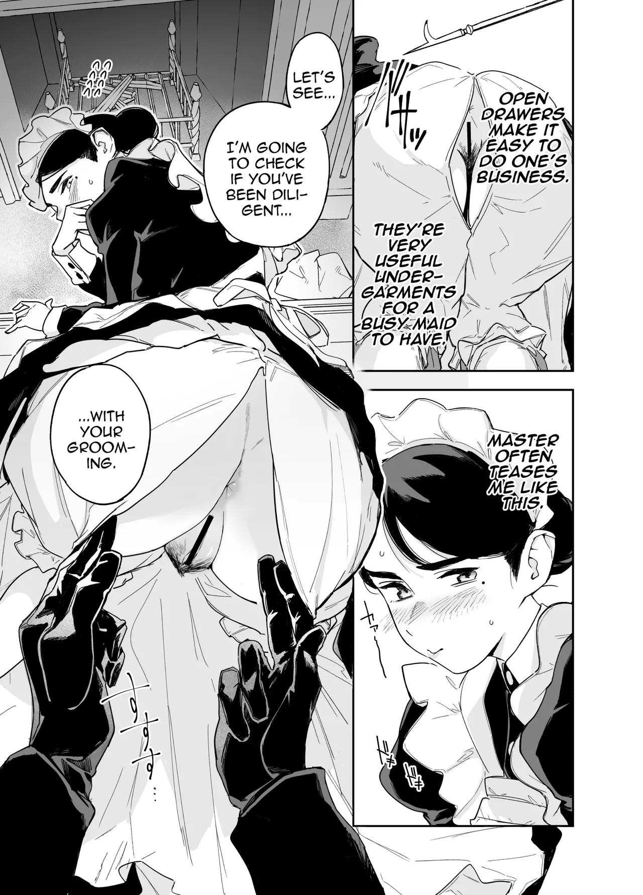Wagaya no Housemaid Bridget Sei no Gohoushi ~Danro Souji kara Kozukuri made~ /  My Housemaid Bridget's Sexual Service ~ Everything From Fireplace Cleaning, To Babymaking page 6