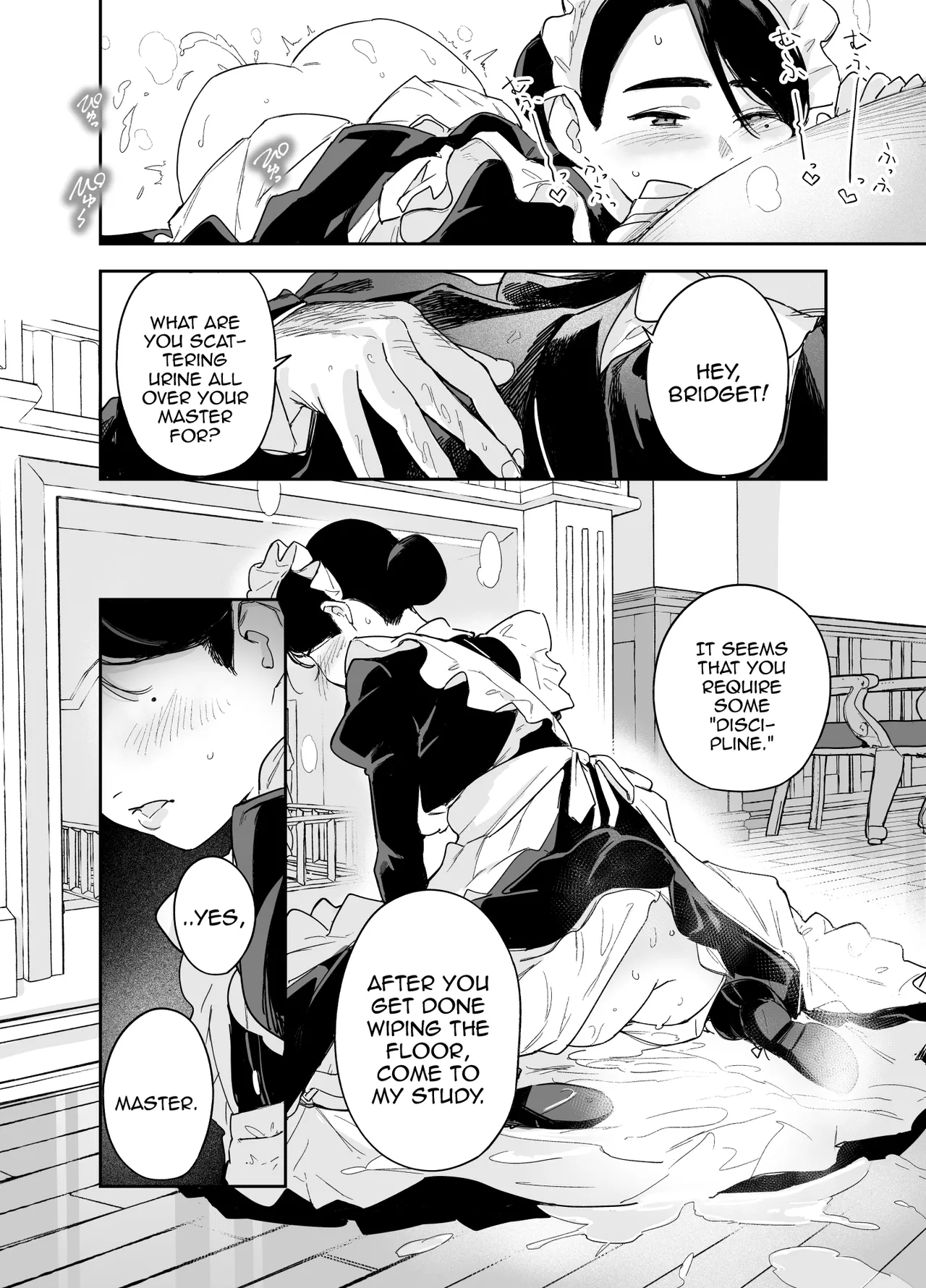 Wagaya no Housemaid Bridget Sei no Gohoushi ~Danro Souji kara Kozukuri made~ /  My Housemaid Bridget's Sexual Service ~ Everything From Fireplace Cleaning, To Babymaking page 9