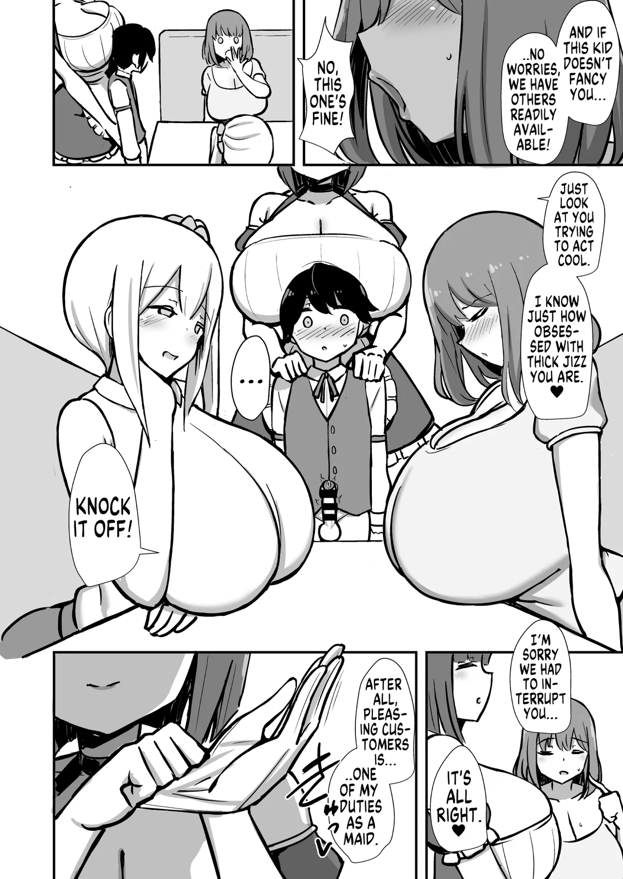 Waiter-Kun's Edge Milk Tea With Lots of Precum page 7