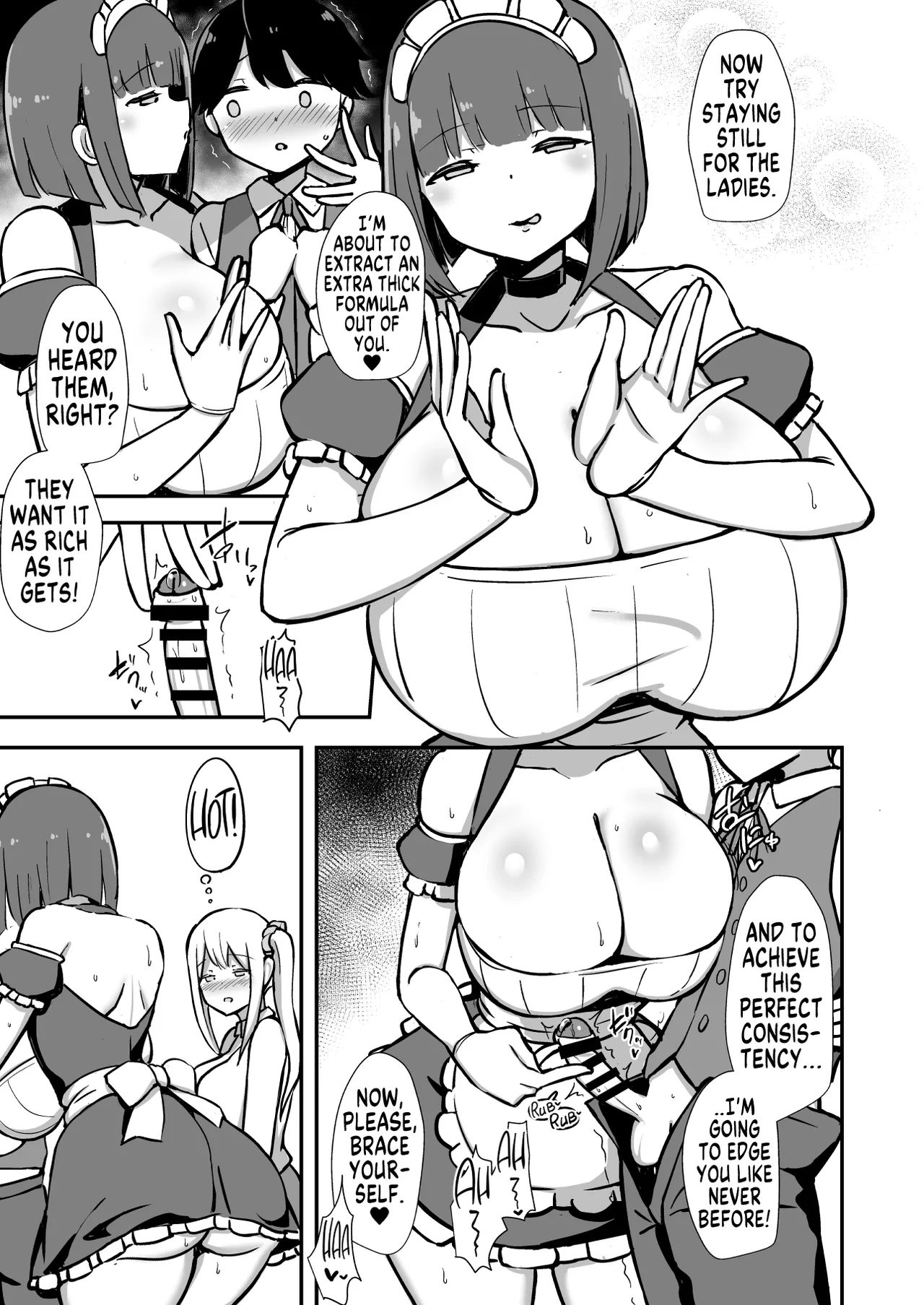 Waiter-Kun's Edge Milk Tea With Lots of Precum page 8