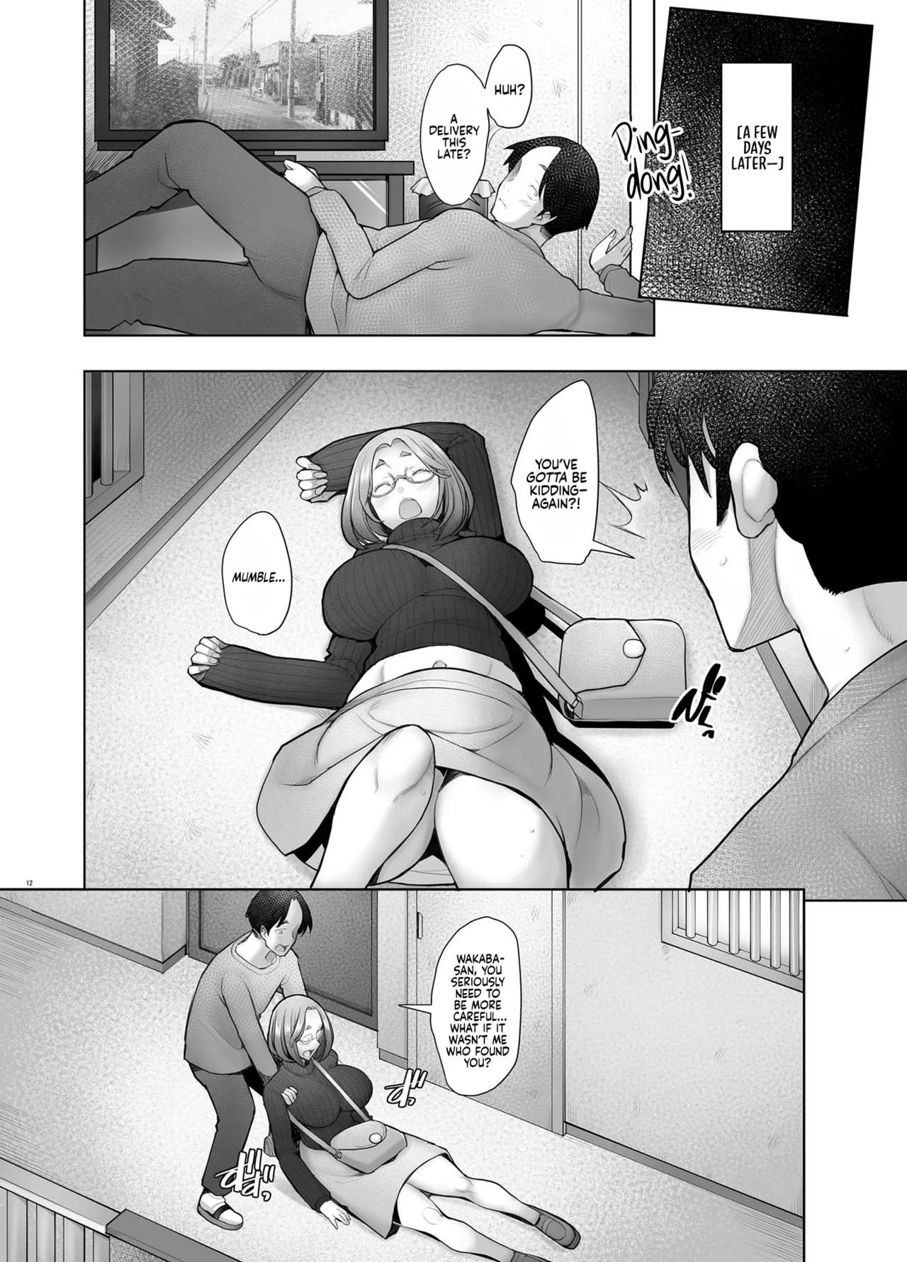 Wakaba-san Next Door — The Ridiculously Stacked OL in Her 30s page 12