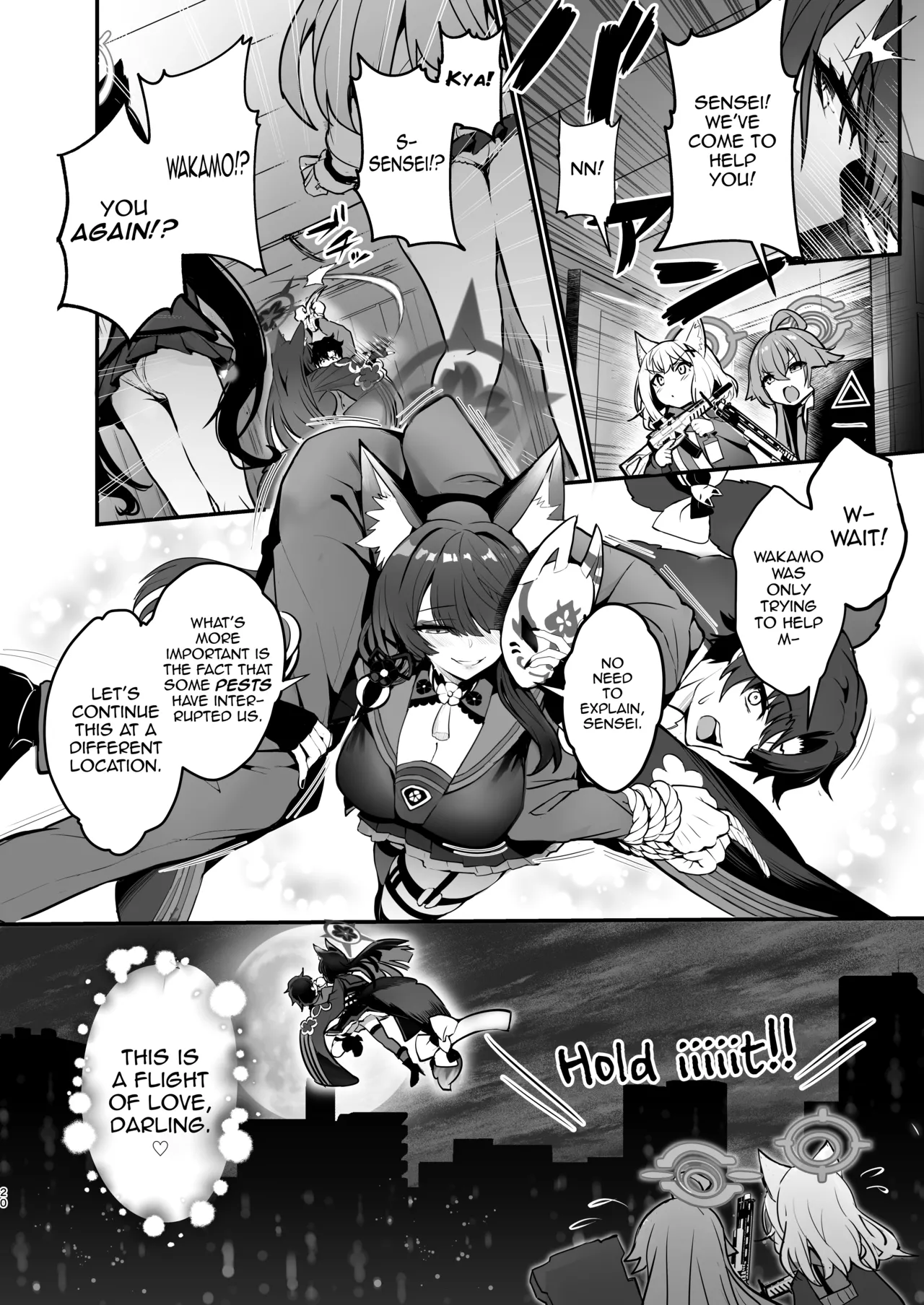 Wakamo Kosaka is Hogging it All For Herself page 20