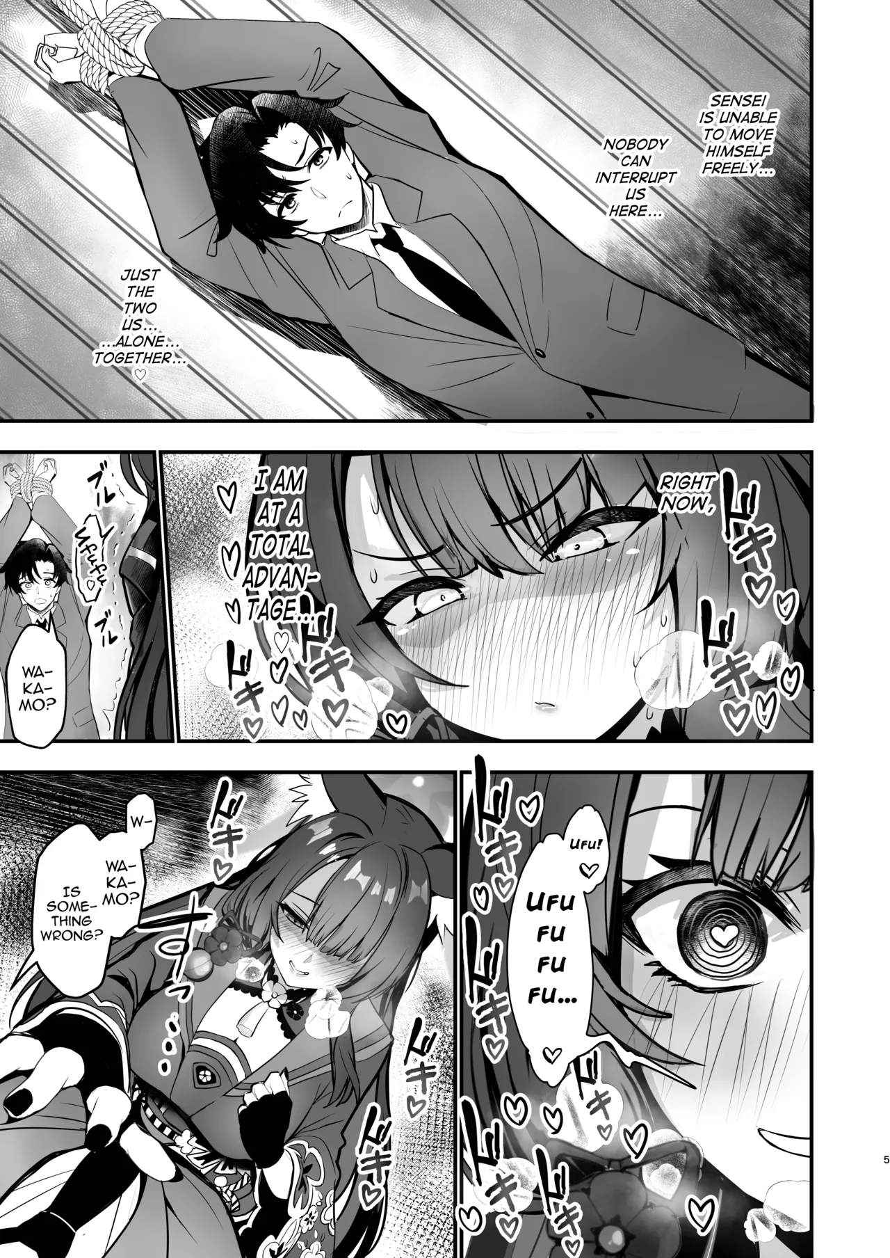 Wakamo Kosaka is Hogging it All For Herself page 5