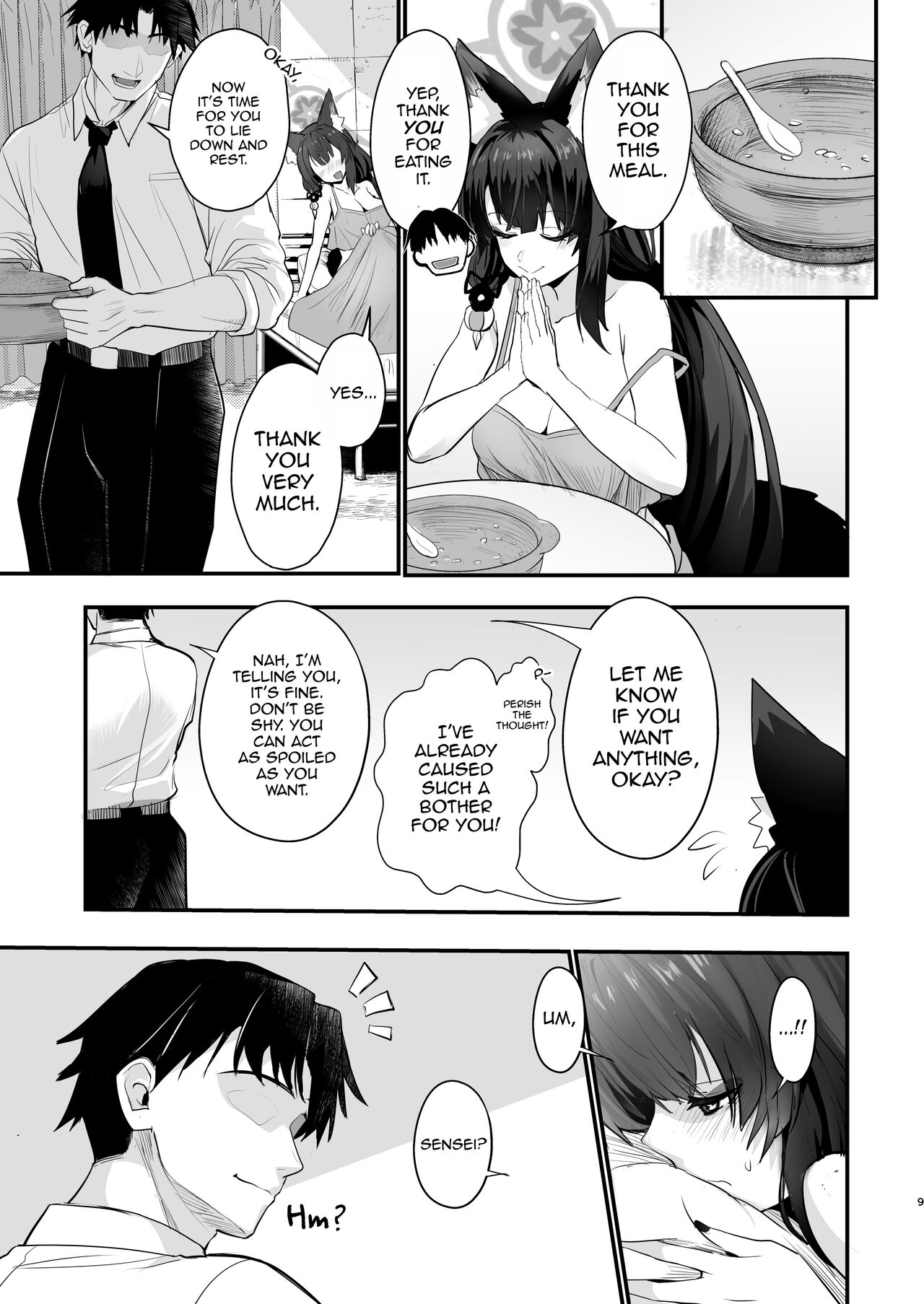 Wakamo-san, That's a Cold. page 8