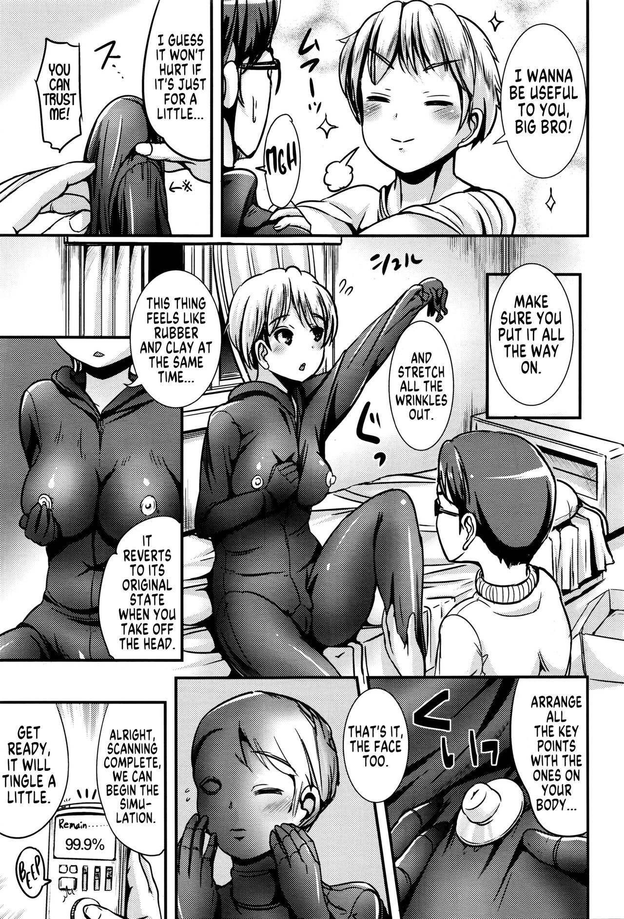 Wakuwaku! Rinshou Jisshuu Joshika Suit Sexy Medical Studies! Girlification Suit page 5