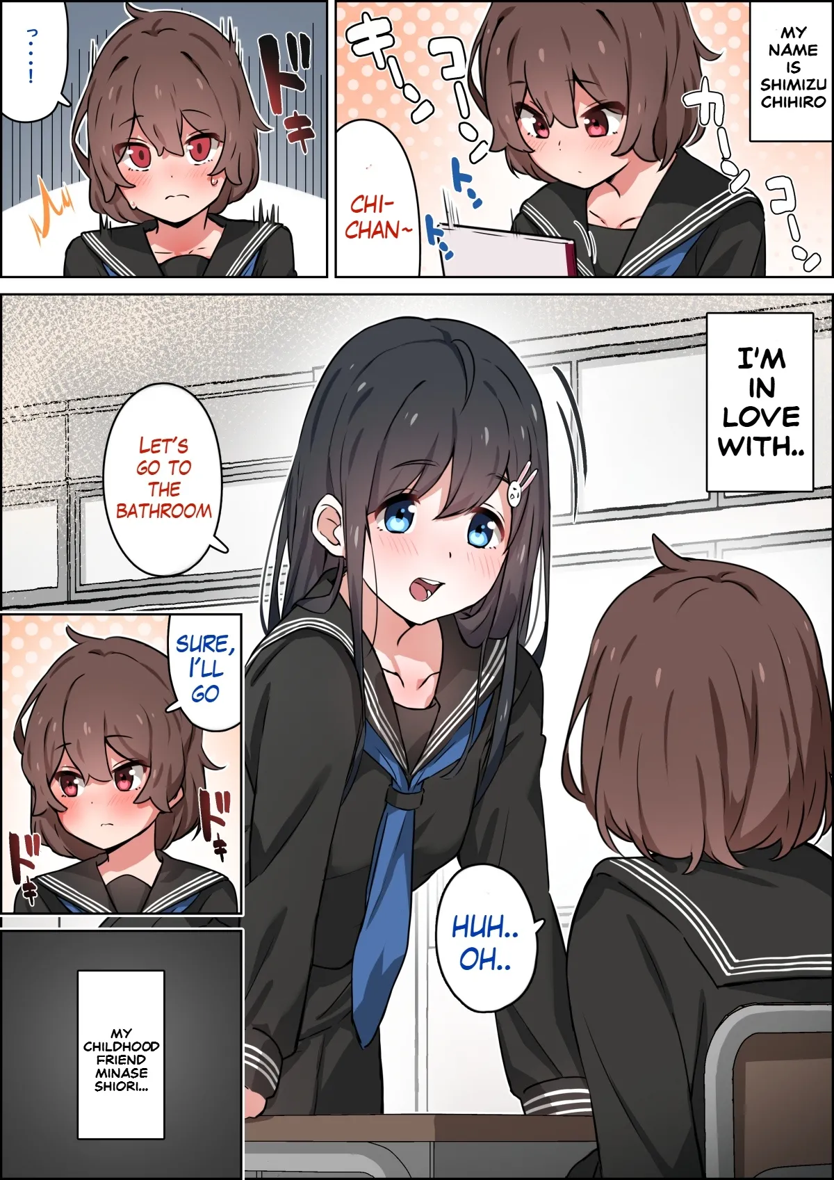 Walking back home in the winter with my childhood friend page 10
