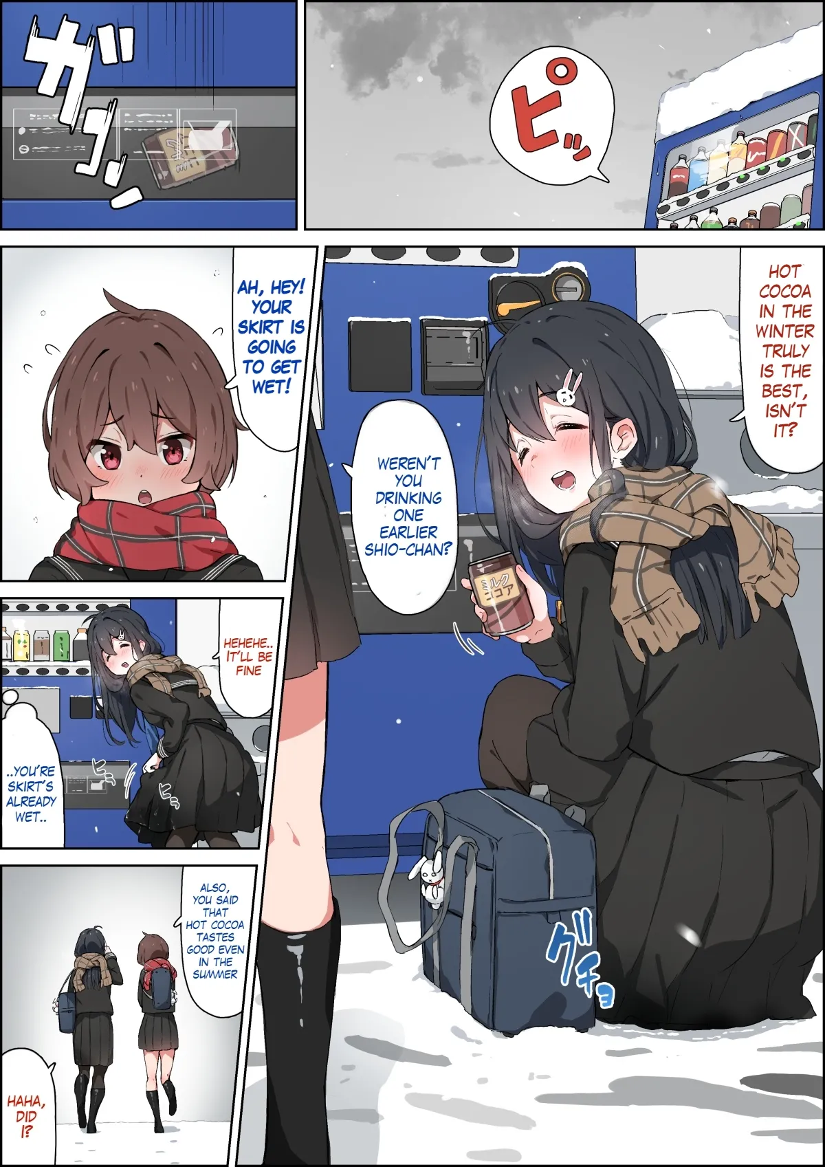 Walking back home in the winter with my childhood friend page 2
