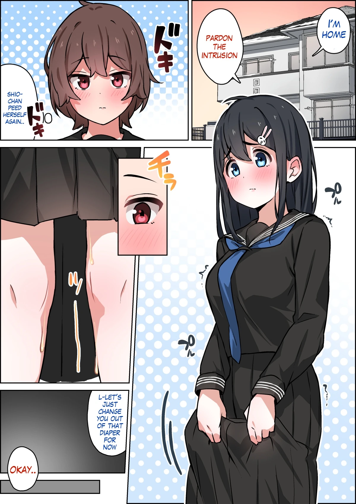 Walking back home in the winter with my childhood friend page 28