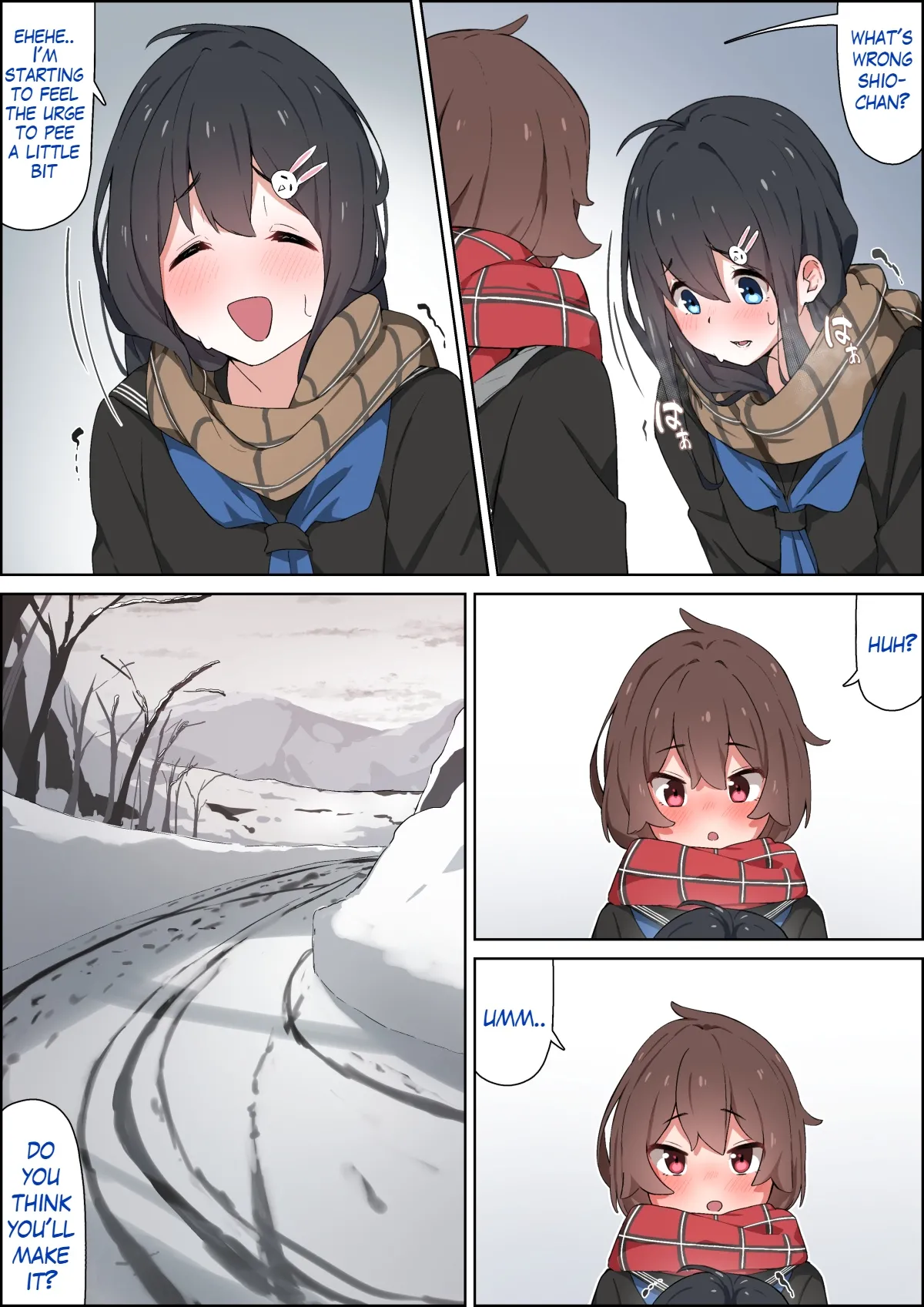 Walking back home in the winter with my childhood friend page 5