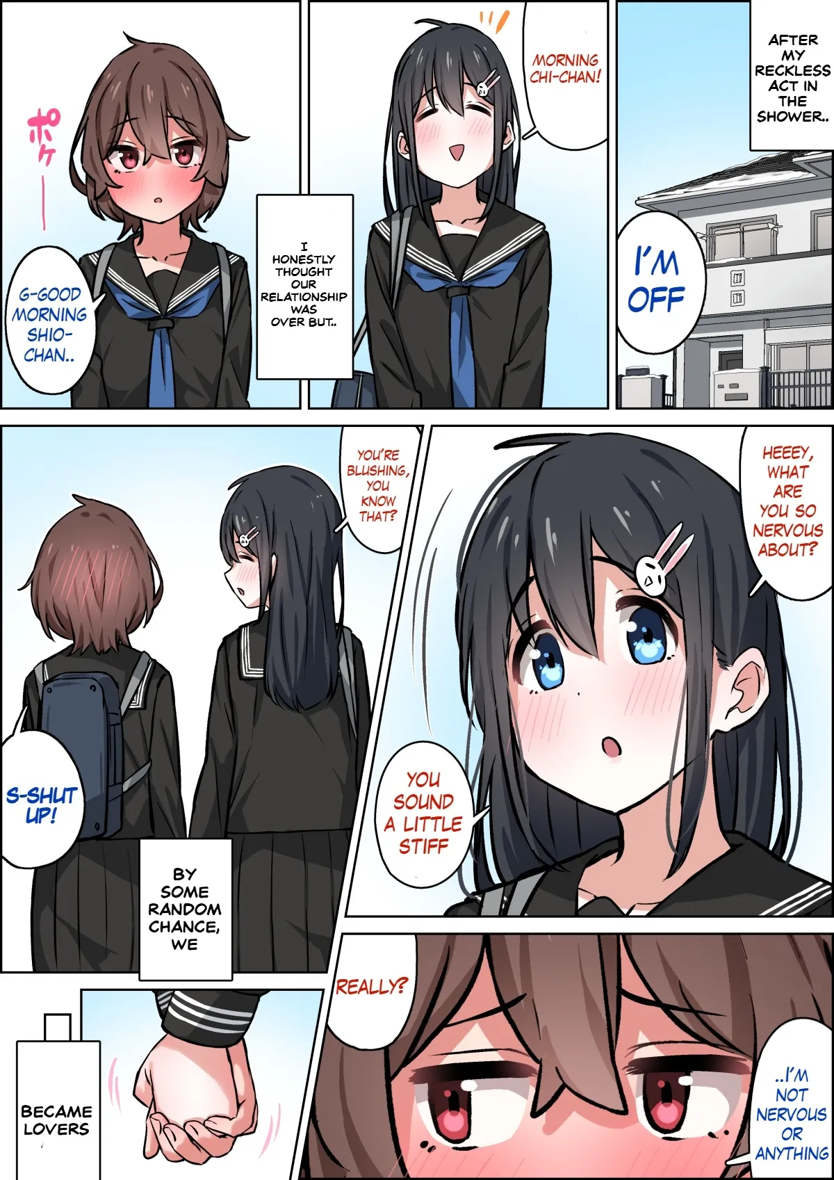 Walking back home in the winter with my childhood friend page 52