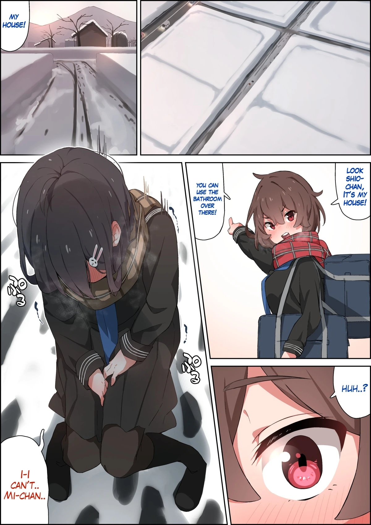 Walking back home in the winter with my childhood friend page 7