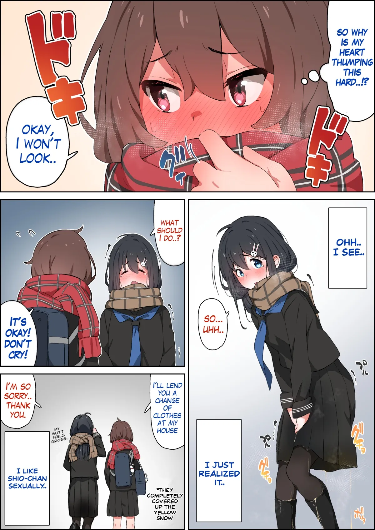 Walking back home in the winter with my childhood friend page 9