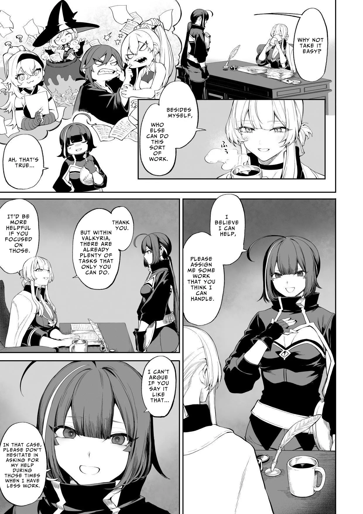 War Play with the Maidens of Battle! ~Female Mage~ page 12