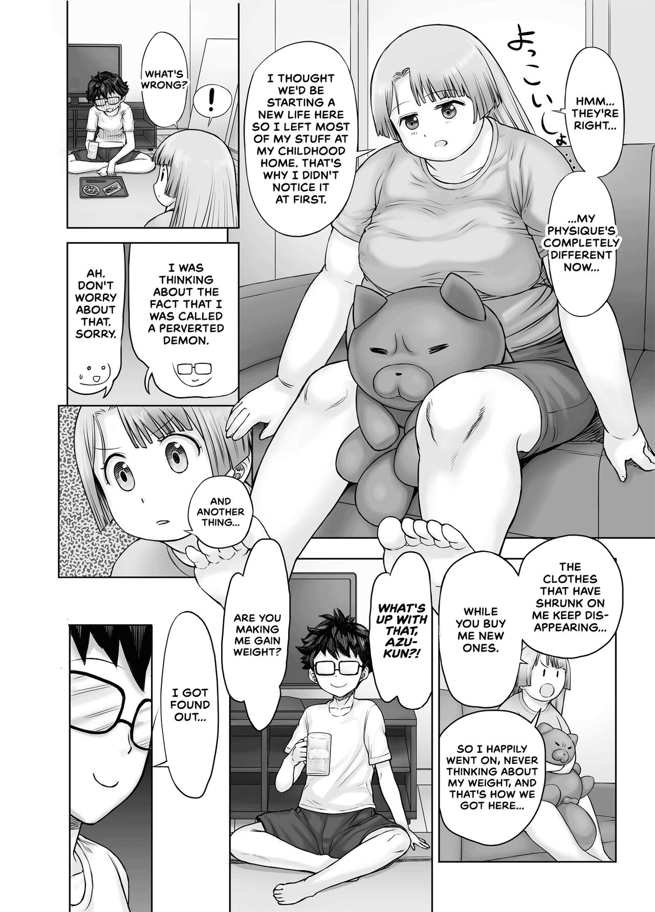 Watakushi, Futotte Shimaimashita ga? page 18