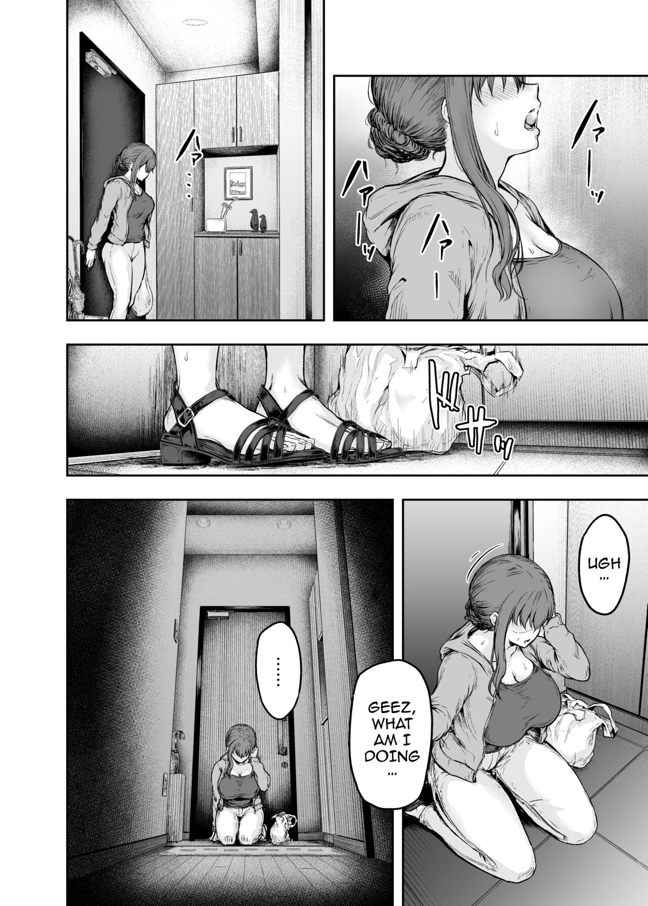 Watashi... Kaerare Chaimashita. 3 -AroThir OL ga Yarichin Daigakusei-tachi no Chinpo ni Dohamari suru made- page 27