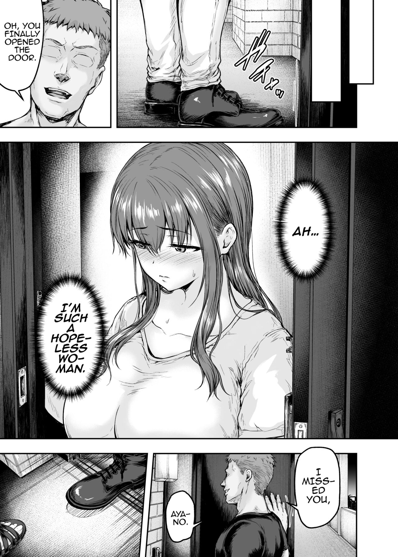 Watashi... Kaerare Chaimashita. 3 -AroThir OL ga Yarichin Daigakusei-tachi no Chinpo ni Dohamari suru made- page 36