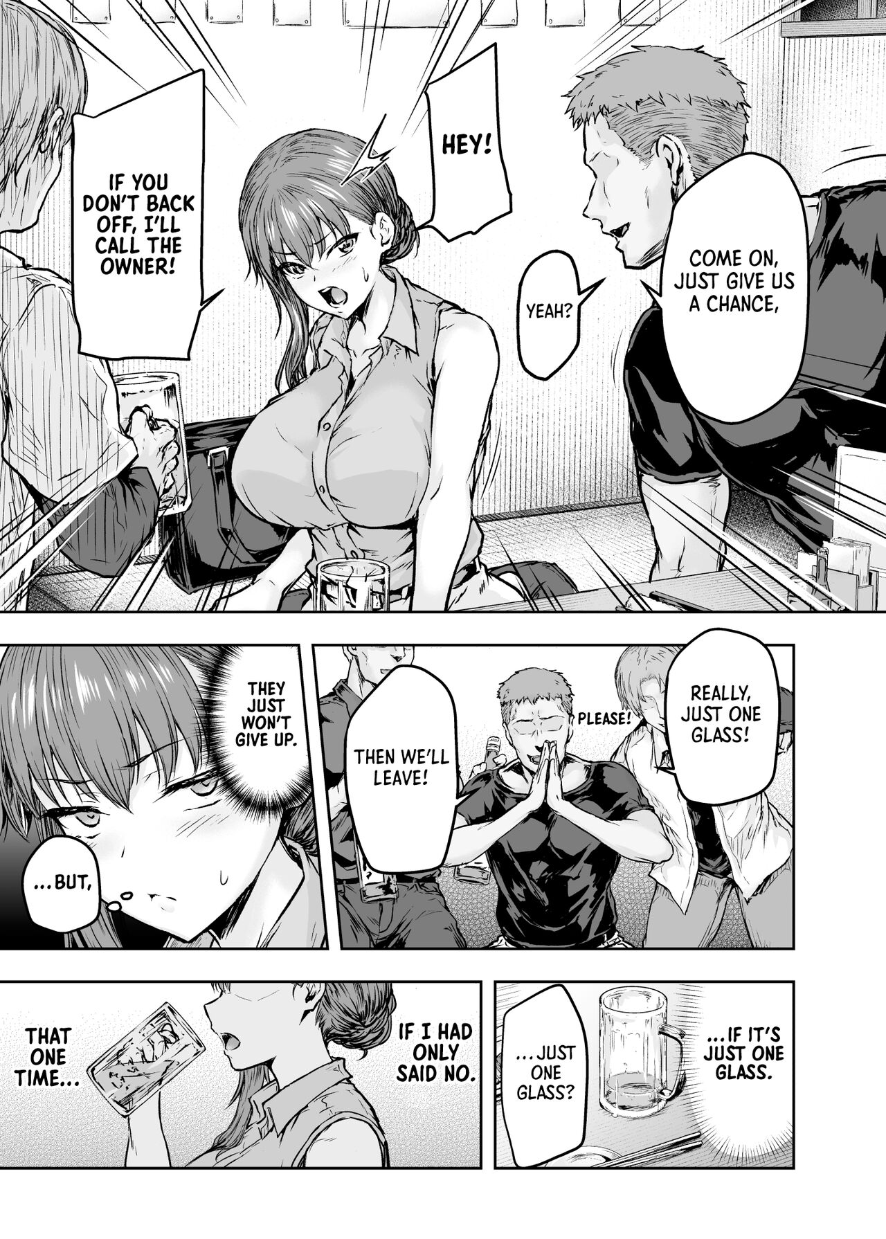 Watashi... Kaerare Chaimashita. -AroThir OL ga Yarichin Daigakusei-tachi no Chinpo ni Dohamari suru made- page 10