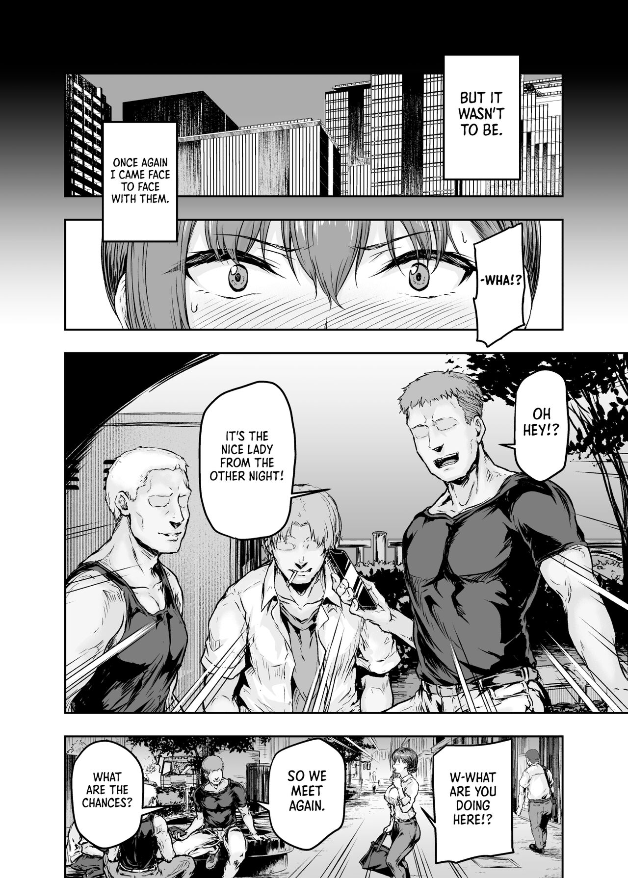 Watashi... Kaerare Chaimashita. -AroThir OL ga Yarichin Daigakusei-tachi no Chinpo ni Dohamari suru made- page 29