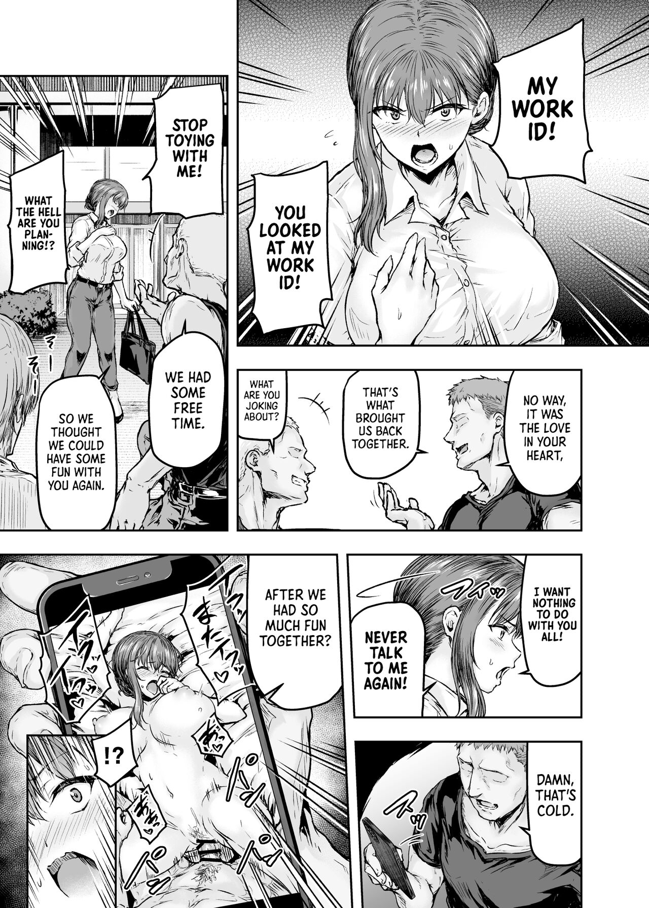 Watashi... Kaerare Chaimashita. -AroThir OL ga Yarichin Daigakusei-tachi no Chinpo ni Dohamari suru made- page 30