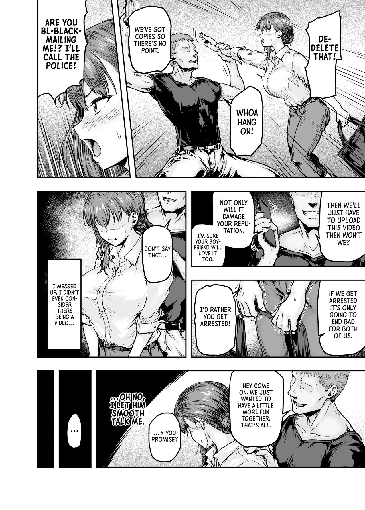 Watashi... Kaerare Chaimashita. -AroThir OL ga Yarichin Daigakusei-tachi no Chinpo ni Dohamari suru made- page 31