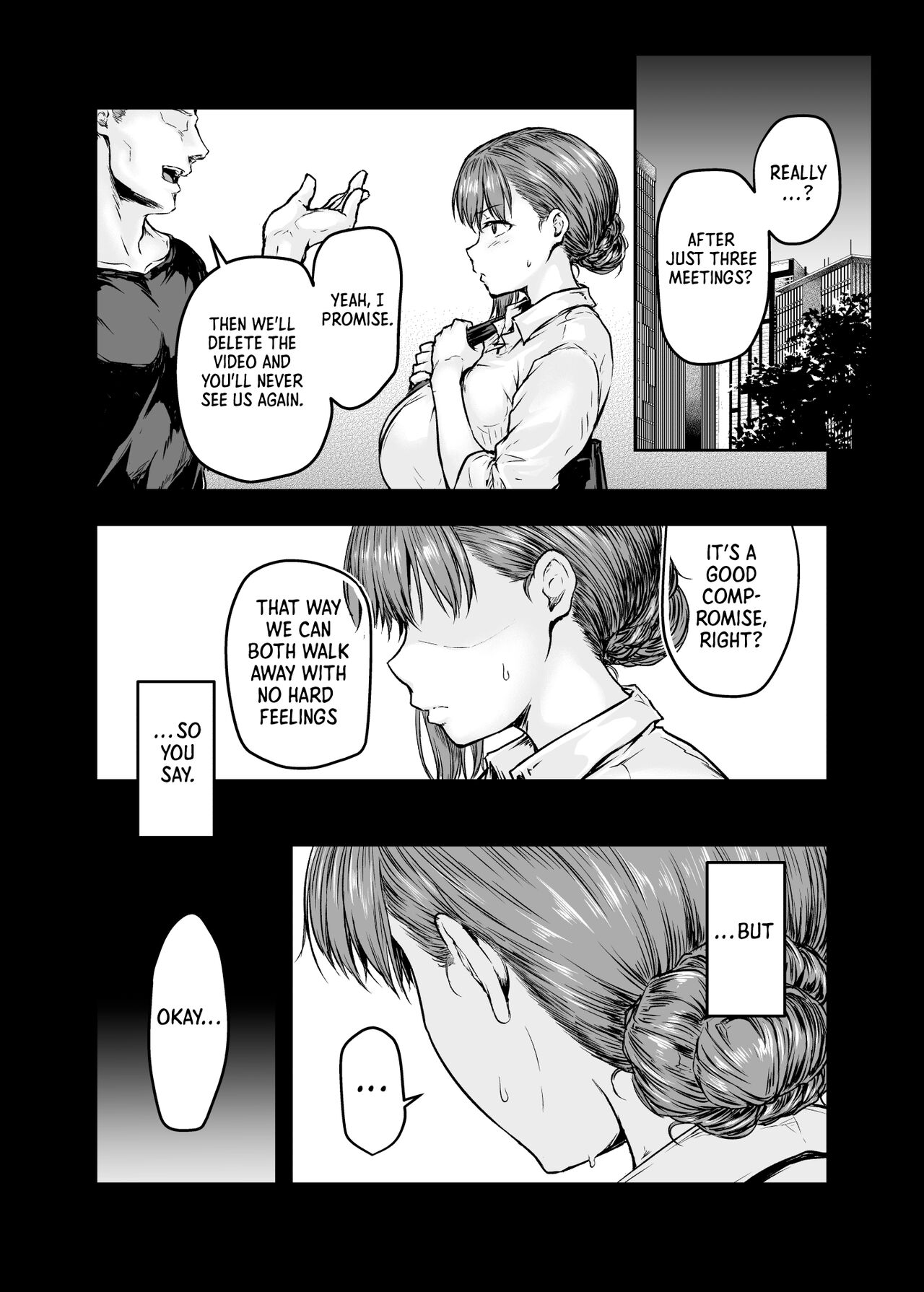 Watashi... Kaerare Chaimashita. -AroThir OL ga Yarichin Daigakusei-tachi no Chinpo ni Dohamari suru made- page 35