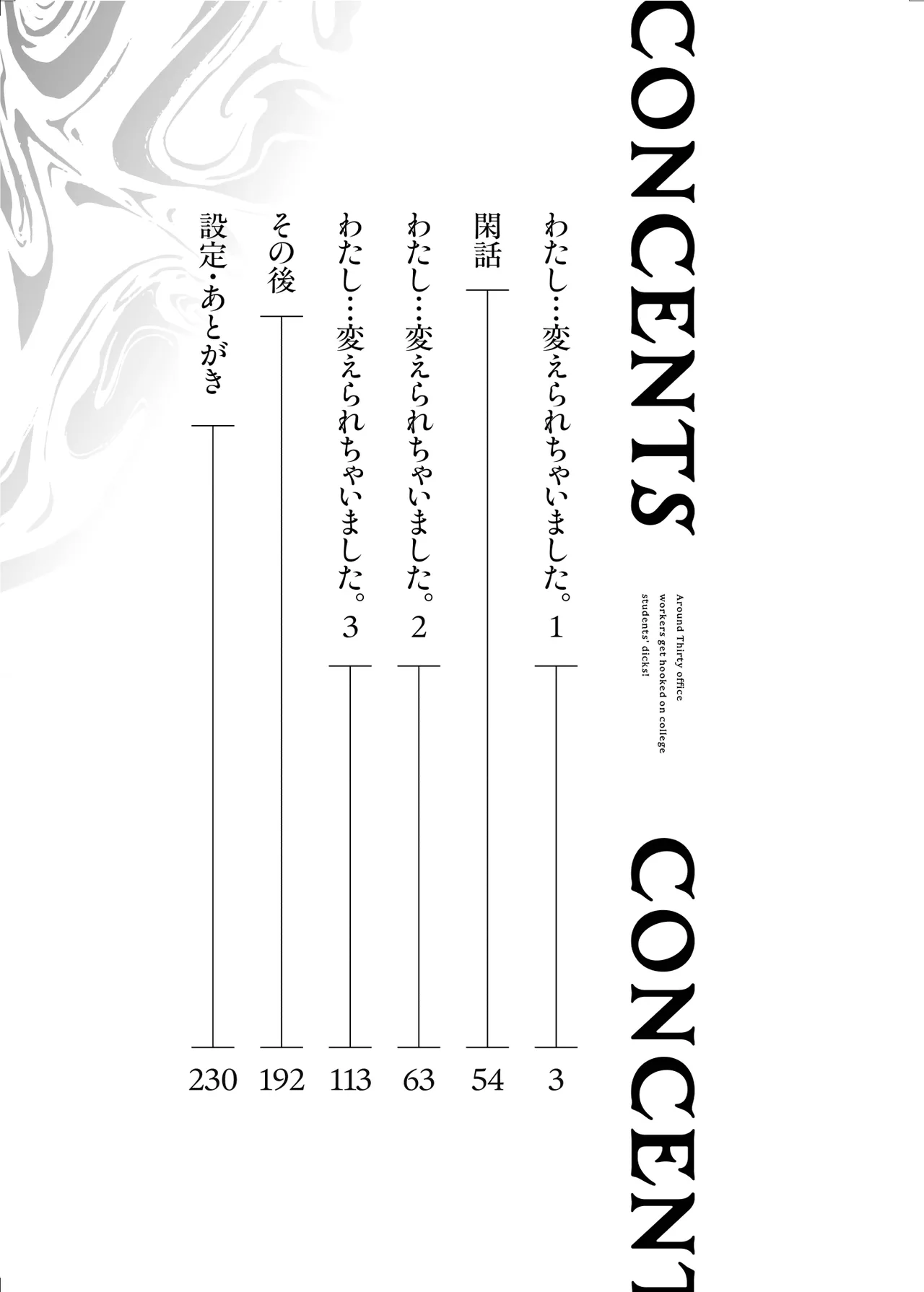 Watashi... Kaerare Chaimashita. - They Changed Me...  -AroThir OL ga Yarichin Daigakusei-tachi no Chinpo ni Dohamari suru made- Soushuuhen page 2