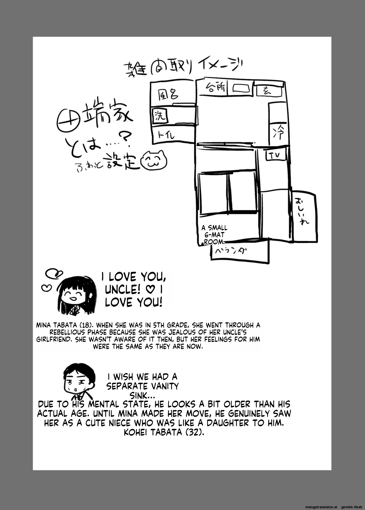 Watashi ni wa Oji-san Shika Inai. page 23