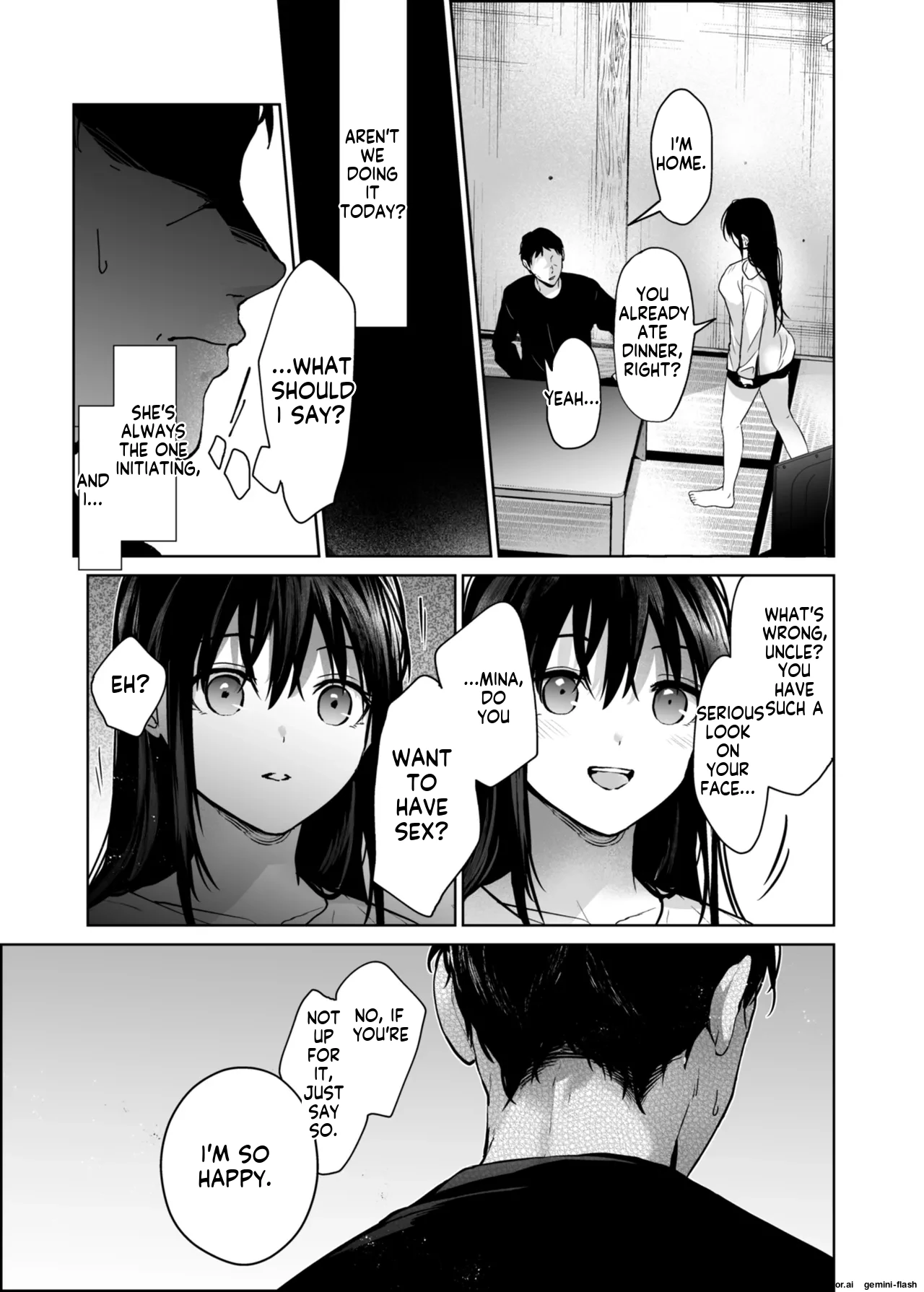 Watashi ni wa Oji-san Shika Inai. page 44