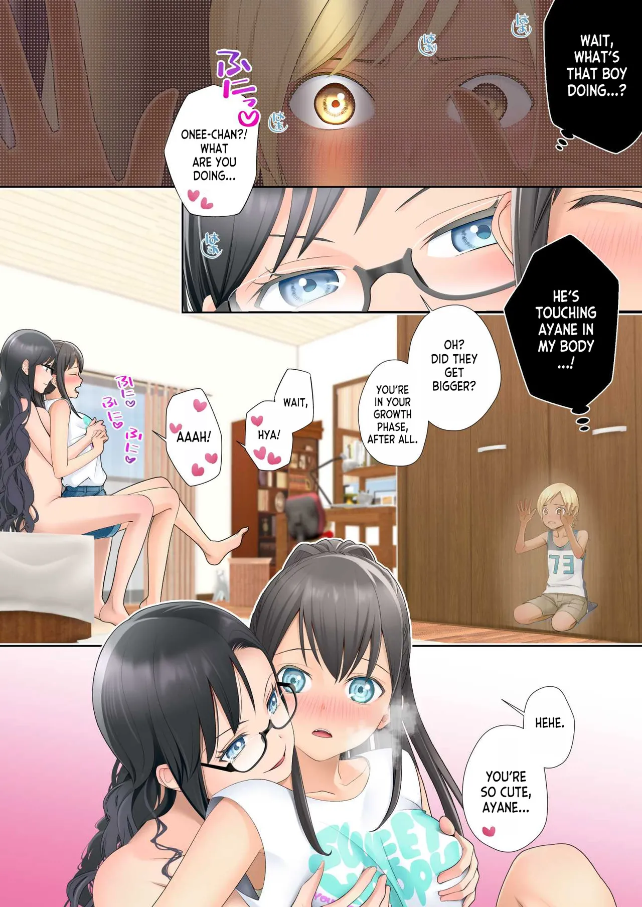 Watashi swap Ore ~Kinjo no Sukebe na Itazurakko to Karada o Irekaerareta Watashi~ page 20
