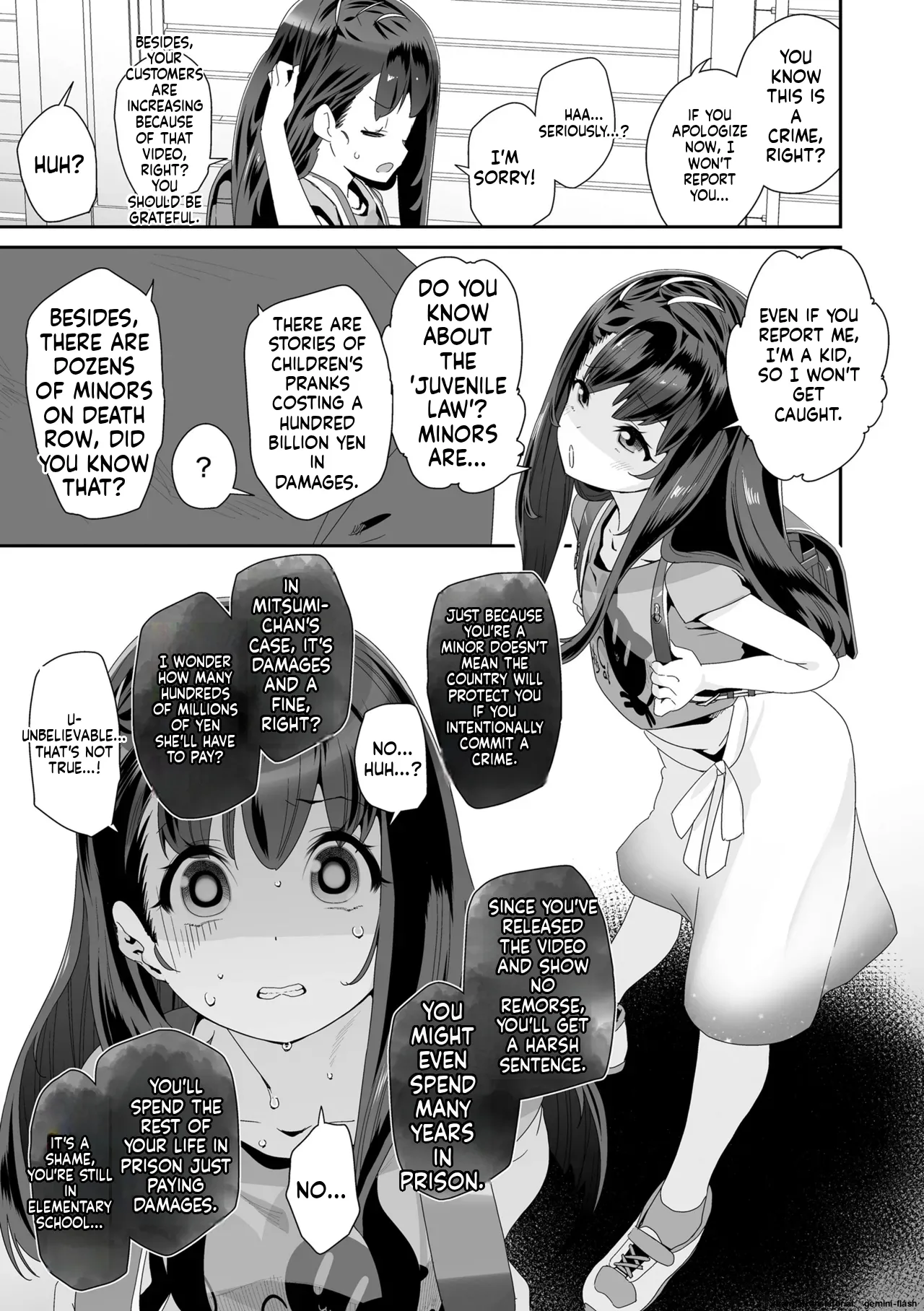 Watashi wa Nannimo Warukunai - Not My Fault, It's Yours. page 127