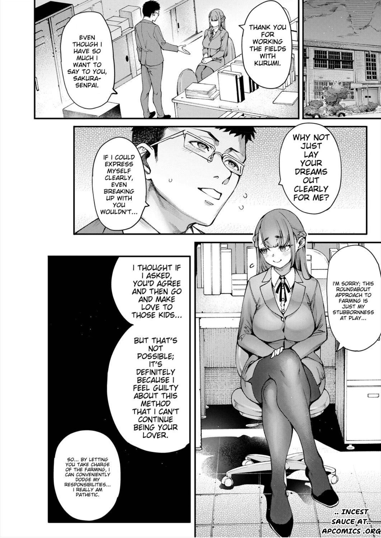 Watashitachi ni Seishi o Maite Haramasete page 38