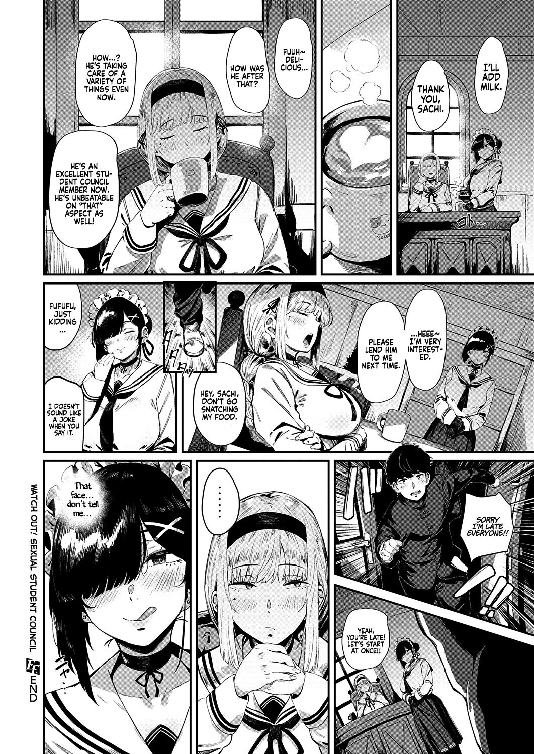 Watch Out! Sexual Student Council page 24