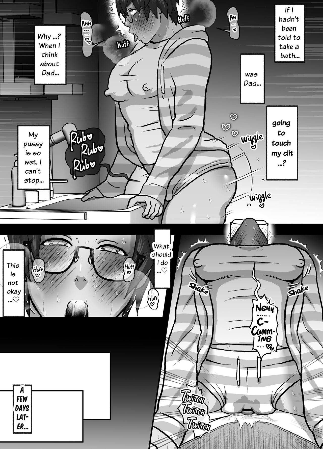 Watching Porn Videos Alone with my Dad page 12