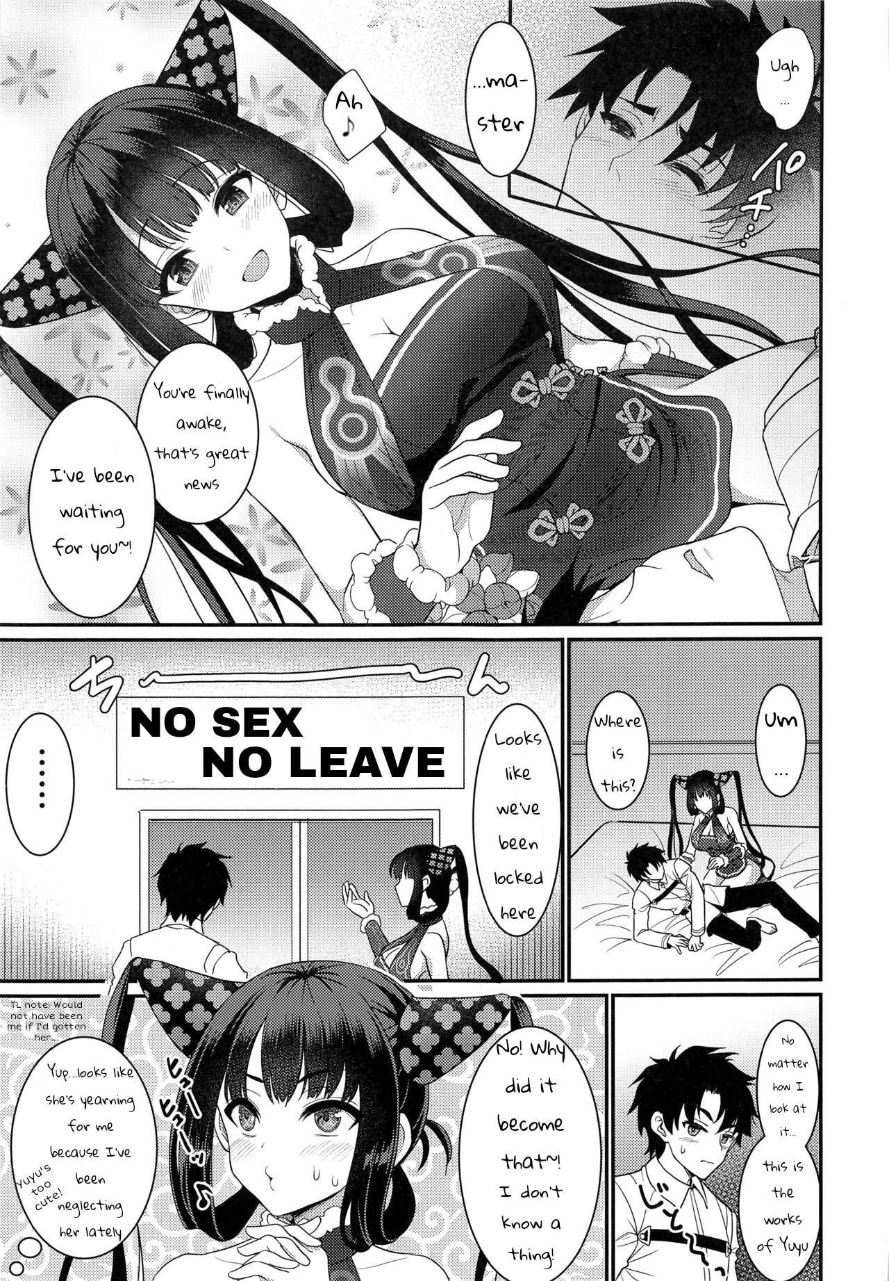 We had SEX in the room but we still can't get out page 2