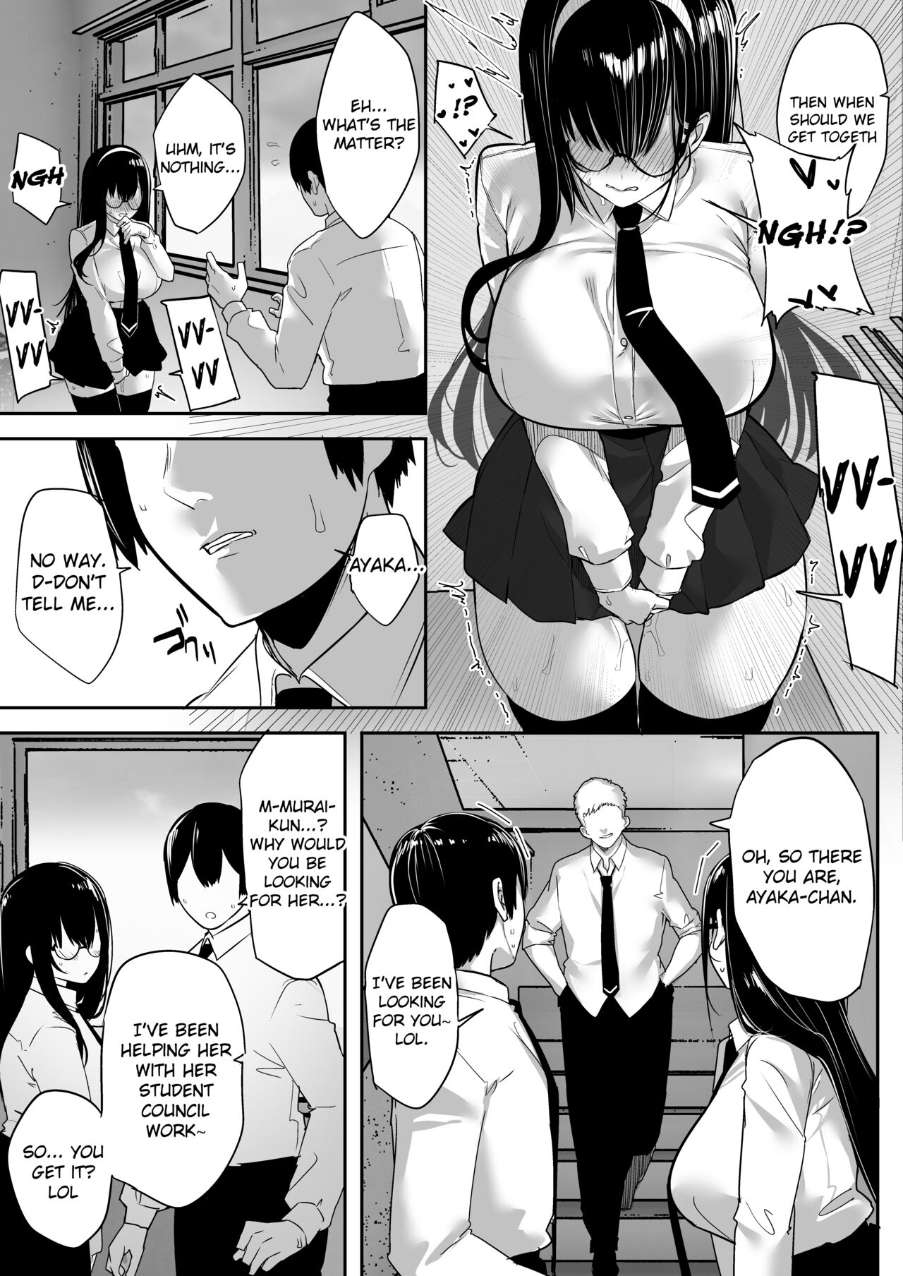 Weak-willed Girlfriend Swept Away and NTR'ed. page 52